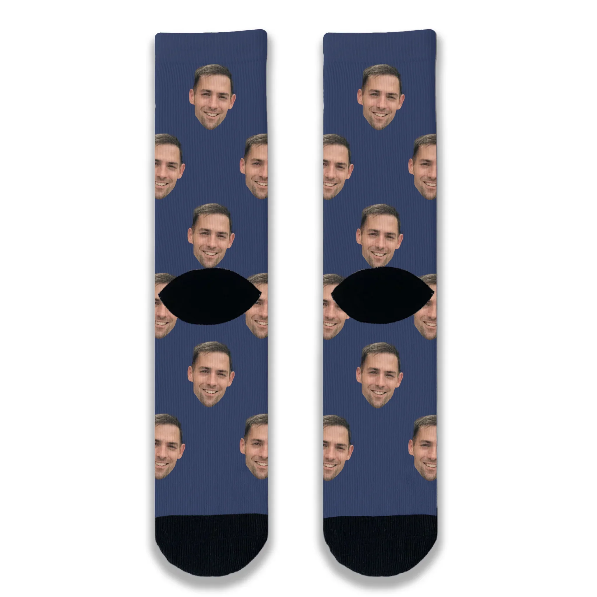 All Over Personalised Face Socks - Image 6