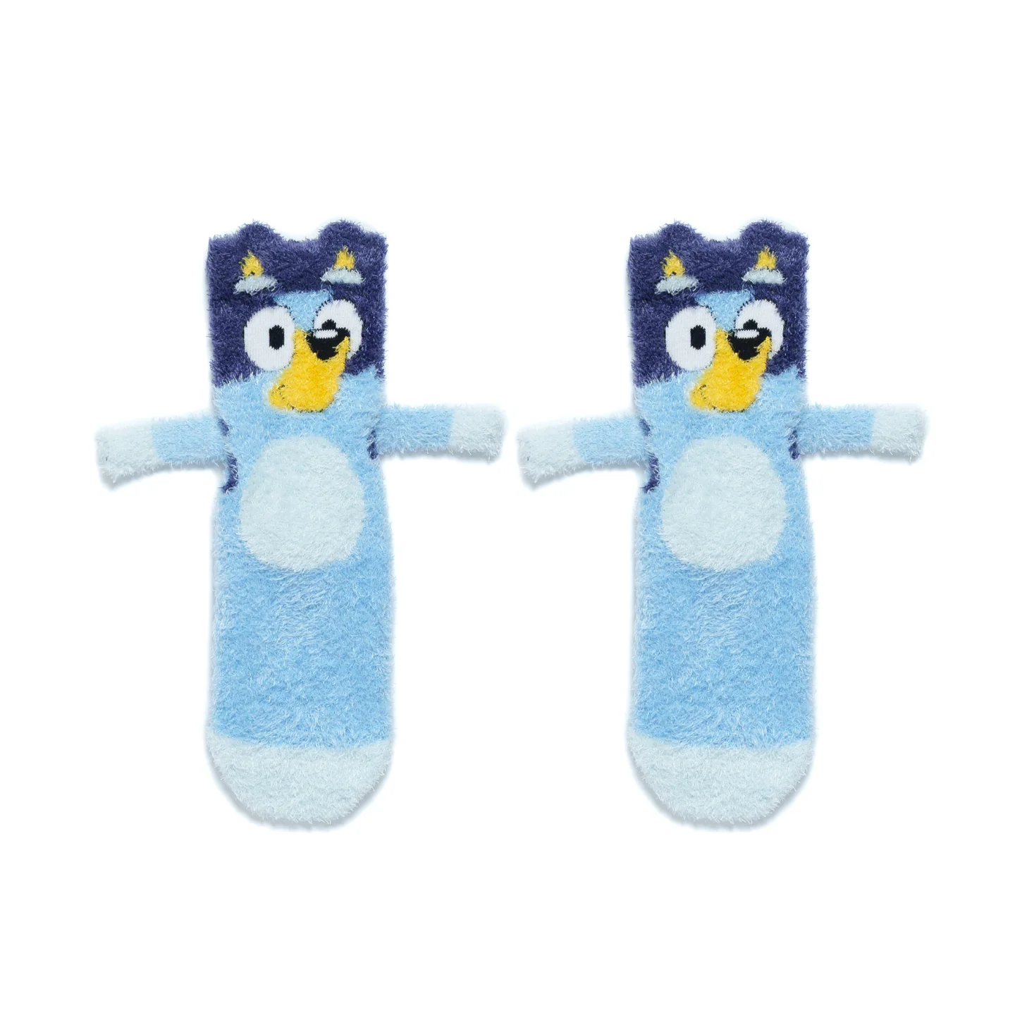 Bluey/Bingo Legs Be Friends Magnetic Holding Hands Kids' Cosy Socks - Image 2