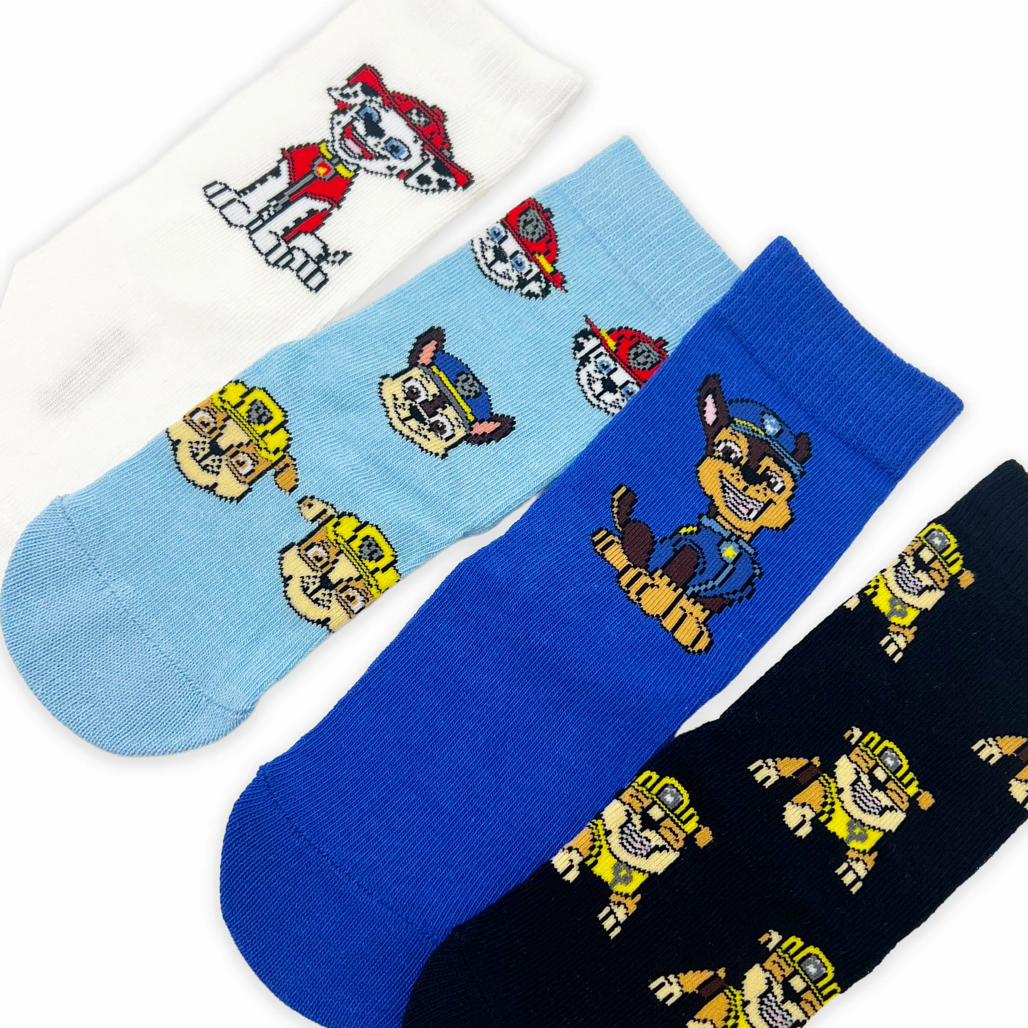 Boys Paw Patrol Kids' Socks 4 Pack - Image 2