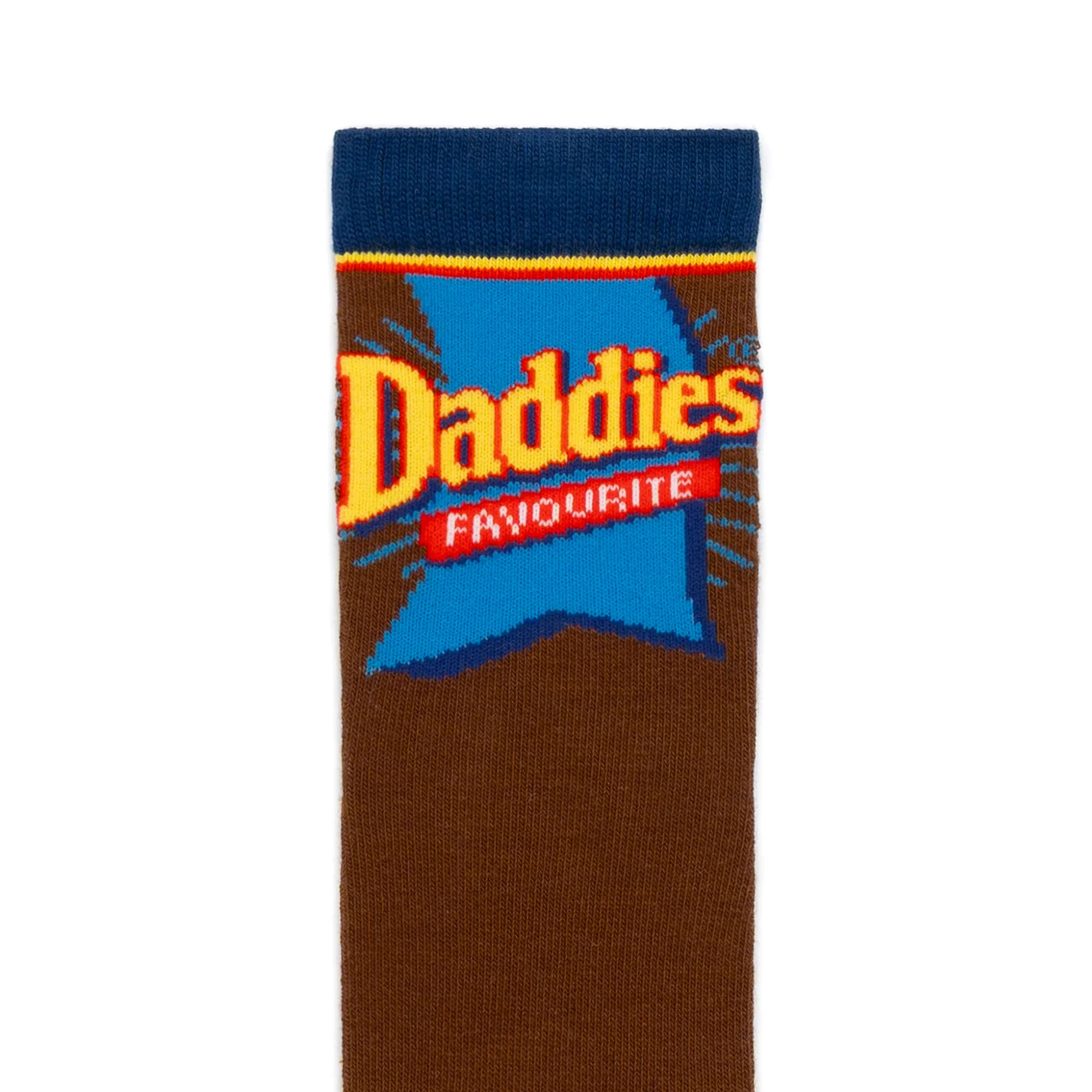 Daddies Brown Sauce 'Daddies Favourite' Kid's Socks - Image 4
