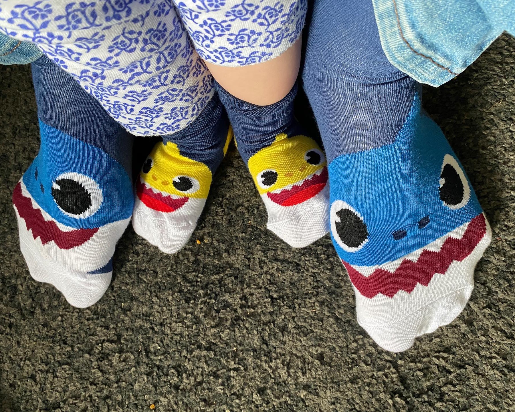 Daddy Shark Adult Socks - Image 3