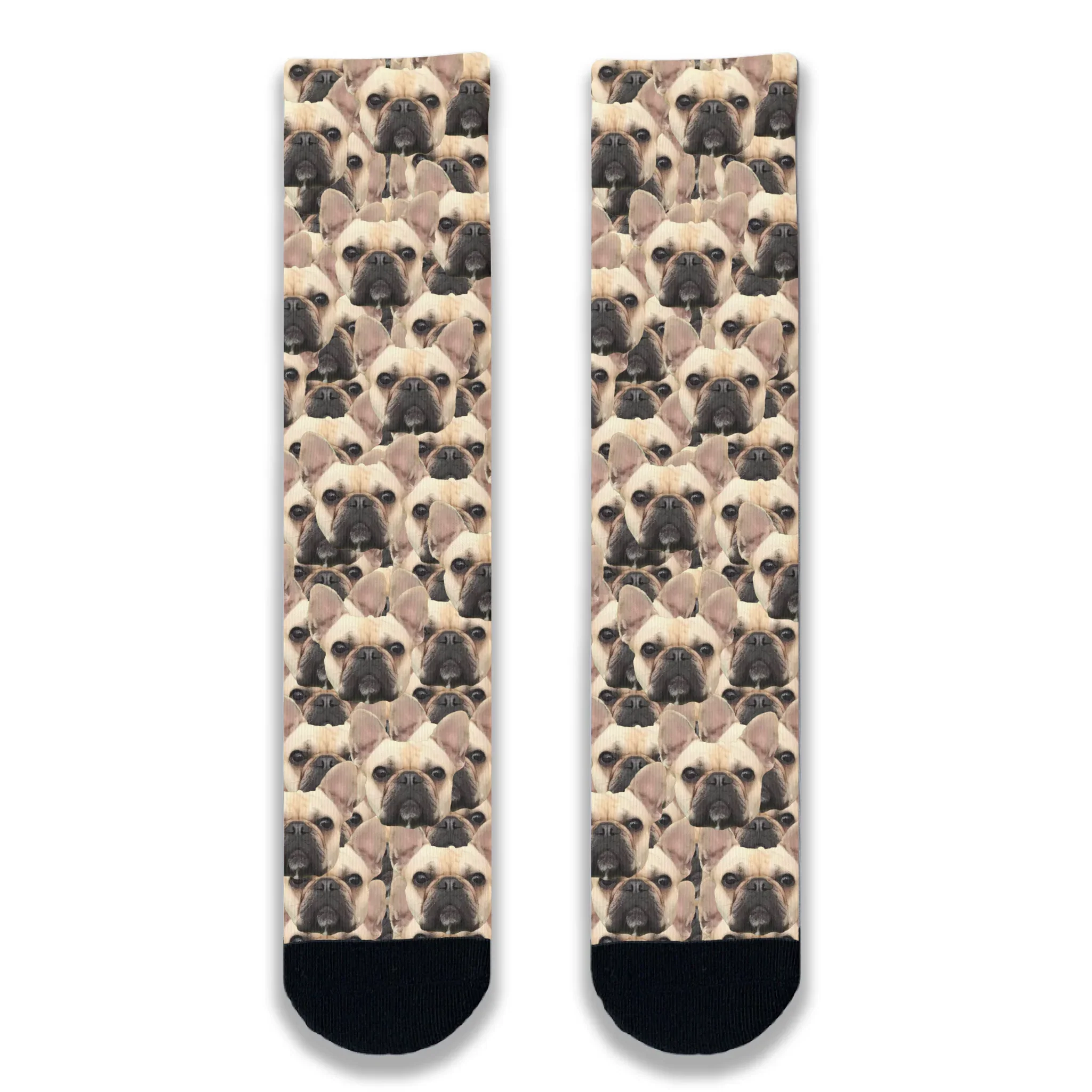Dog All Over Droste Personalised Socks - Image 3