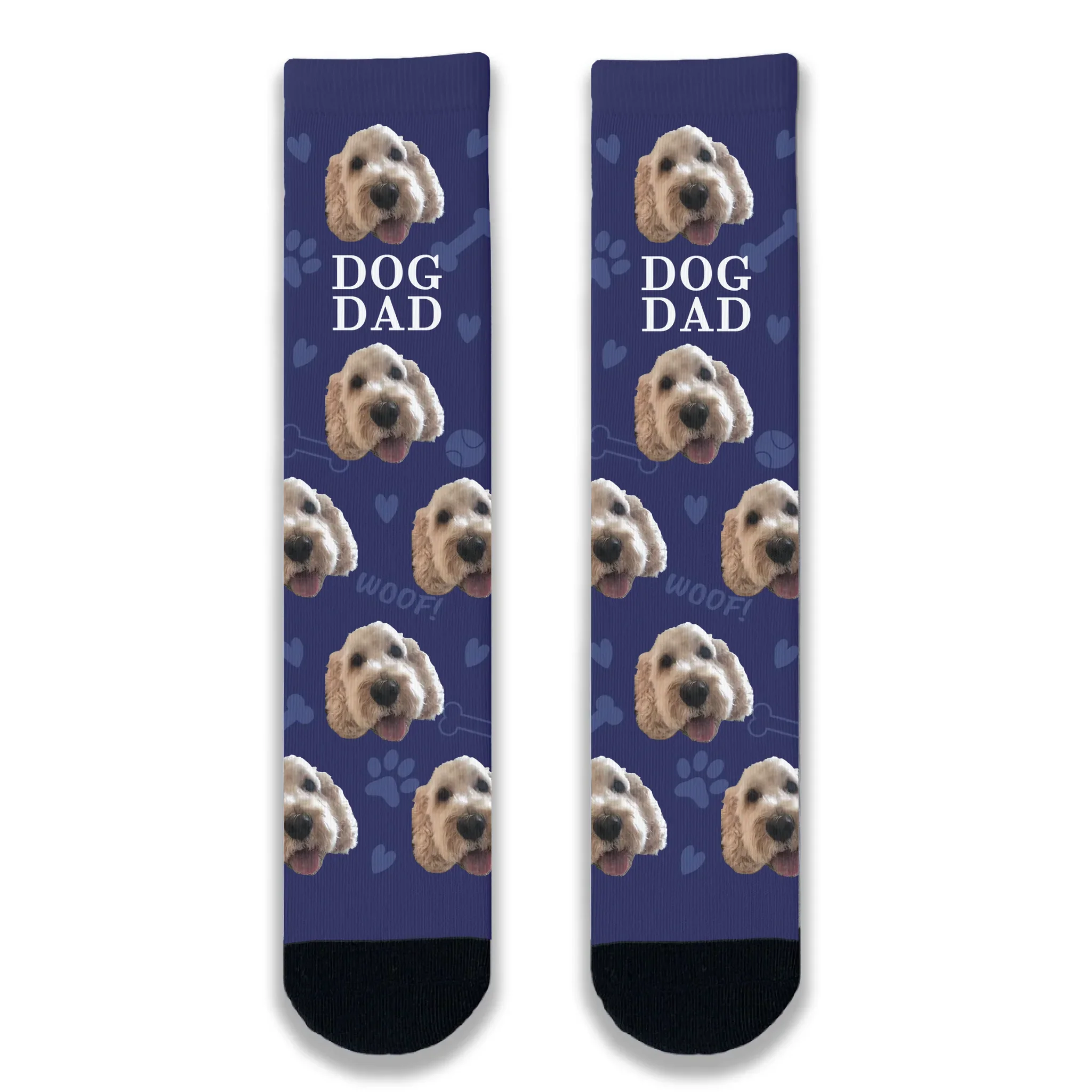 Dog Dad Personalised Socks - Image 3