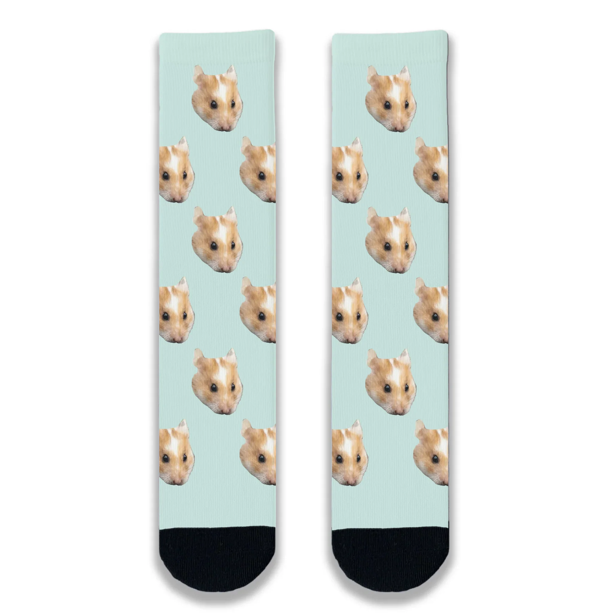 Hamster All Over Personalised Socks - Image 3