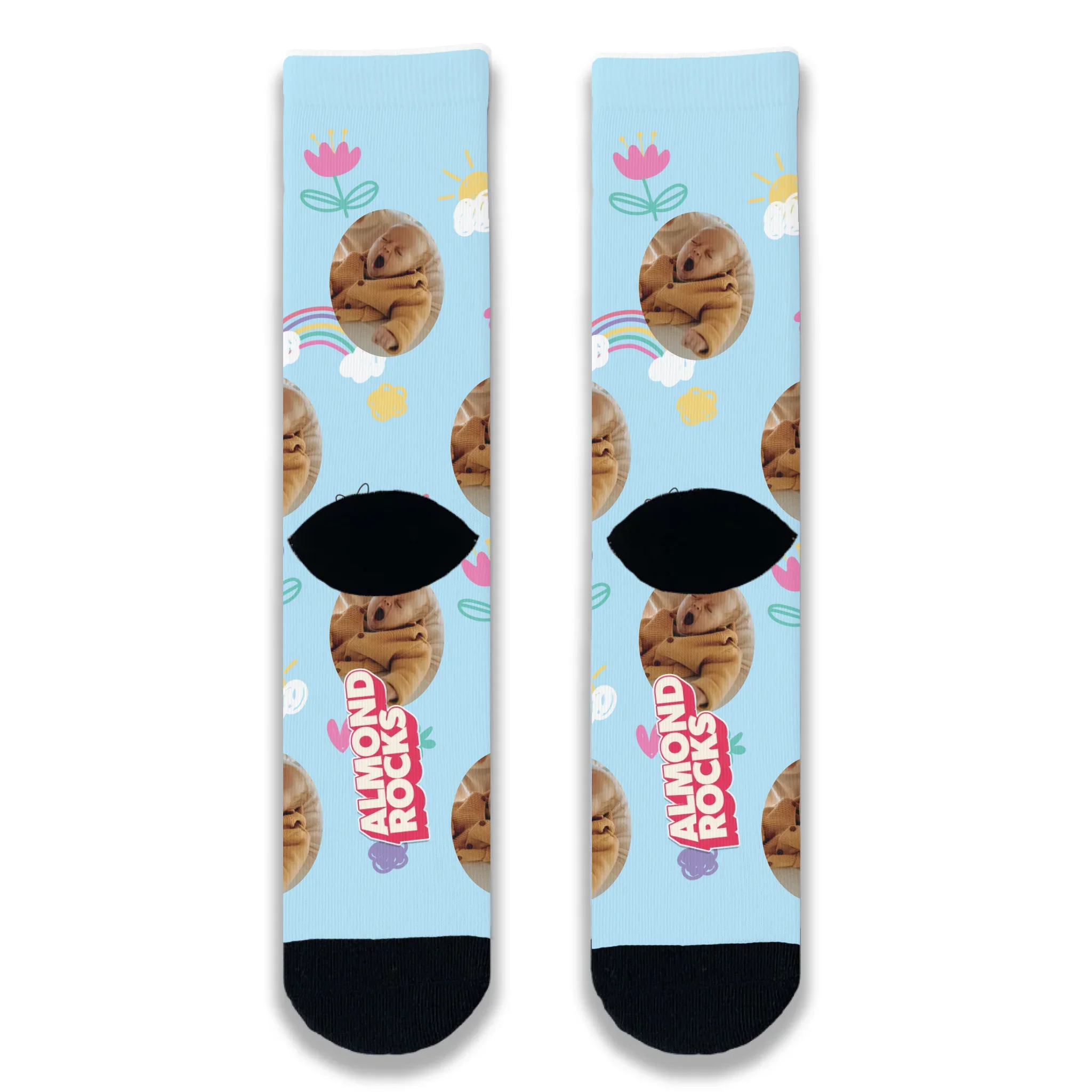 Happy 1st Mummy's Day Personalised Socks - Image 4
