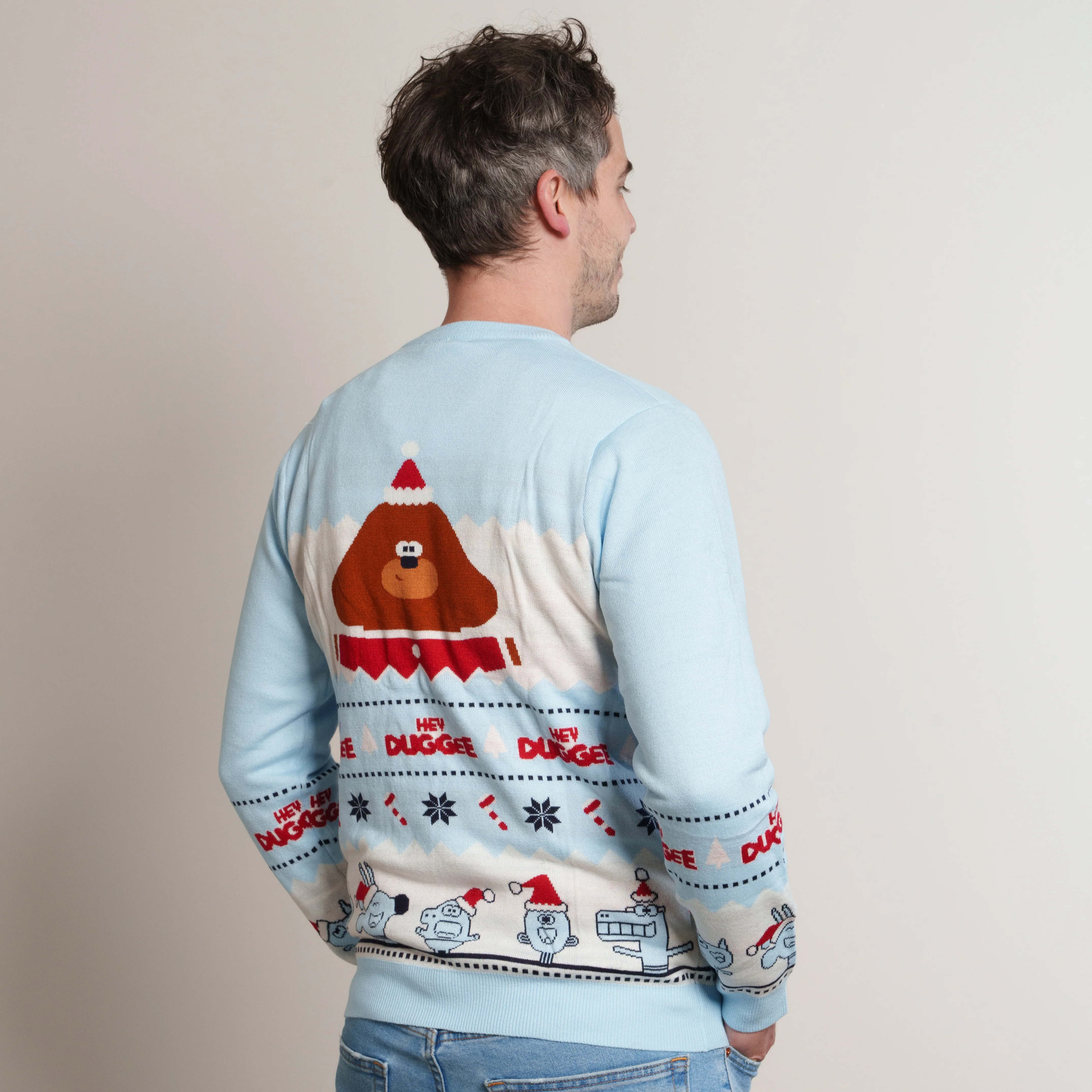 Hey Duggee Adults Knitted Christmas Jumper - Image 3