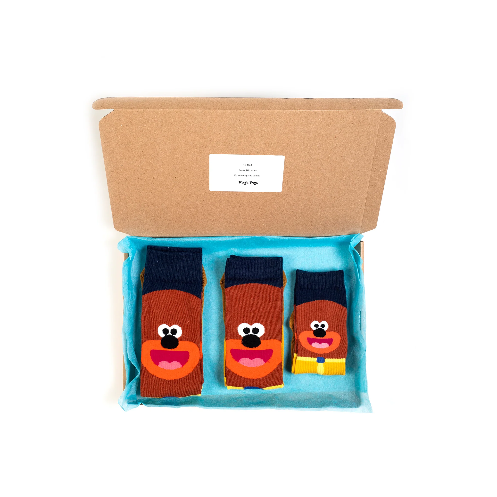 Hey Duggee "Dad" Adult Socks - Image 4