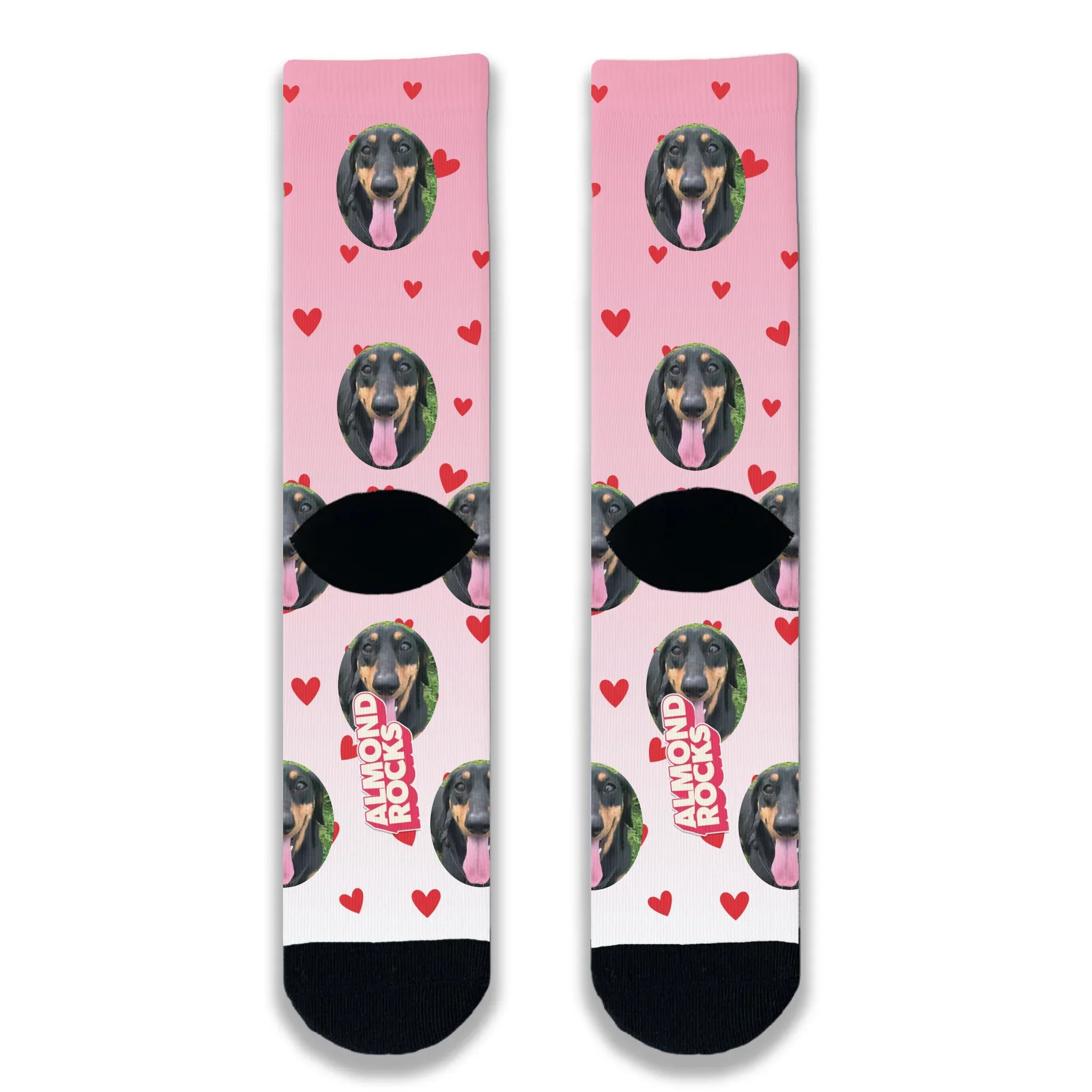 I Love My... Personalised Dog Socks - Image 6