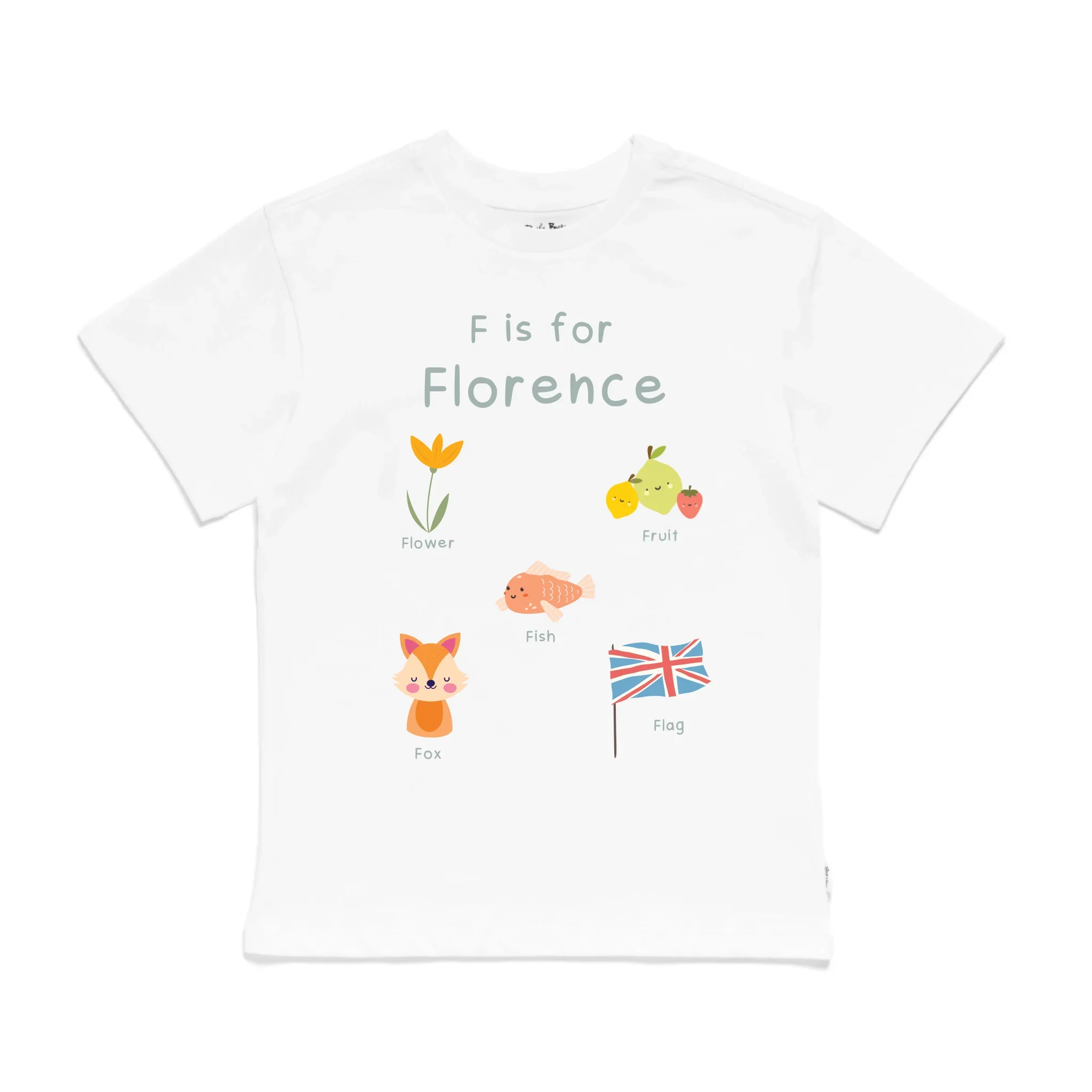 Personalised Alphabet Kids' T-Shirt - Image 17