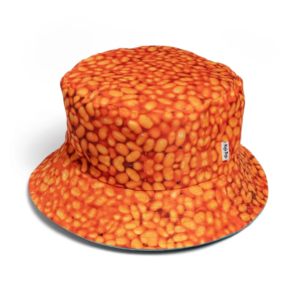 Personalised Bean Kids' Reversible Bucket Hat - Image 8