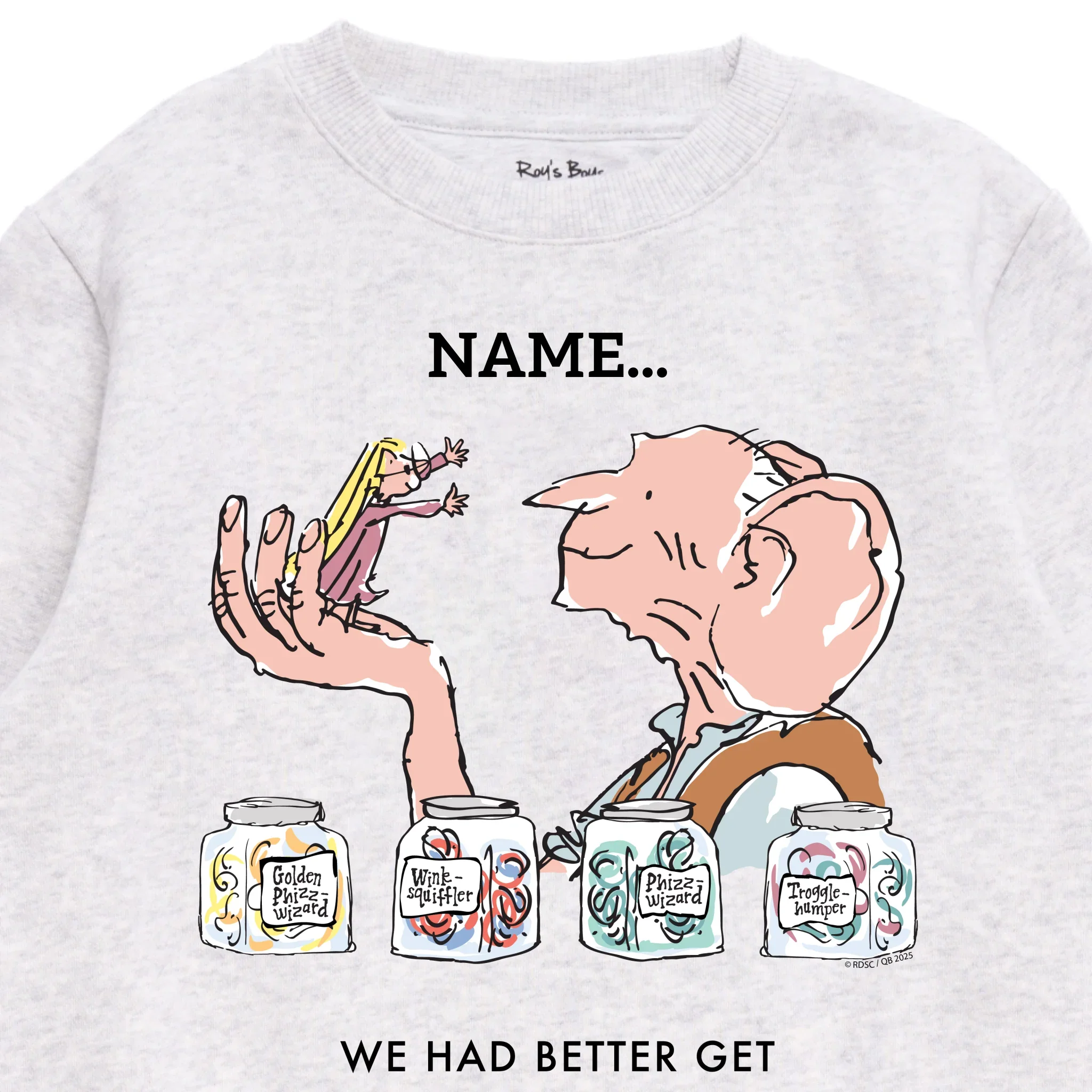 Personalised BFG 'Crackling' Kids' Sweatshirt - Image 23