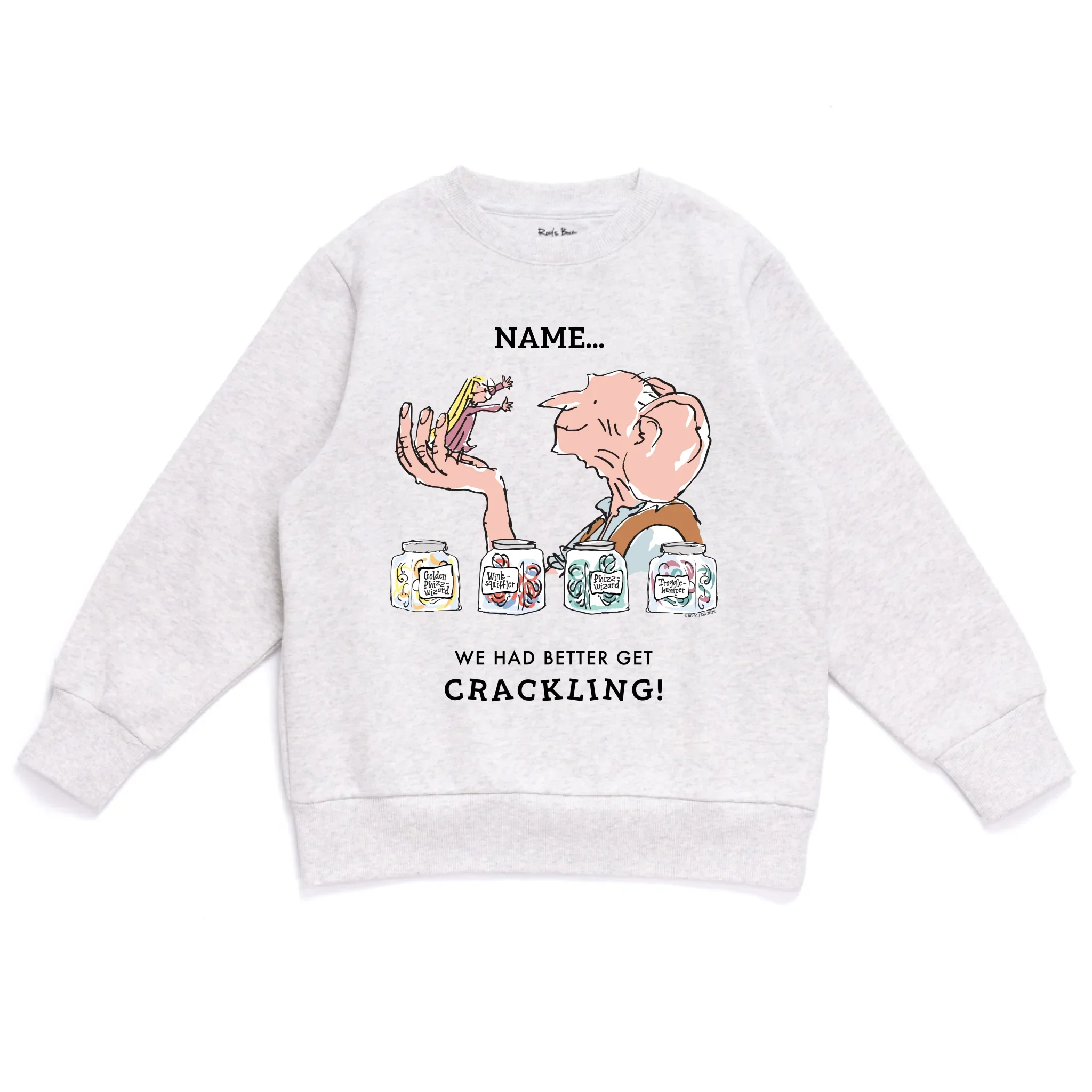 Personalised BFG 'Crackling' Kids' Sweatshirt - Image 25