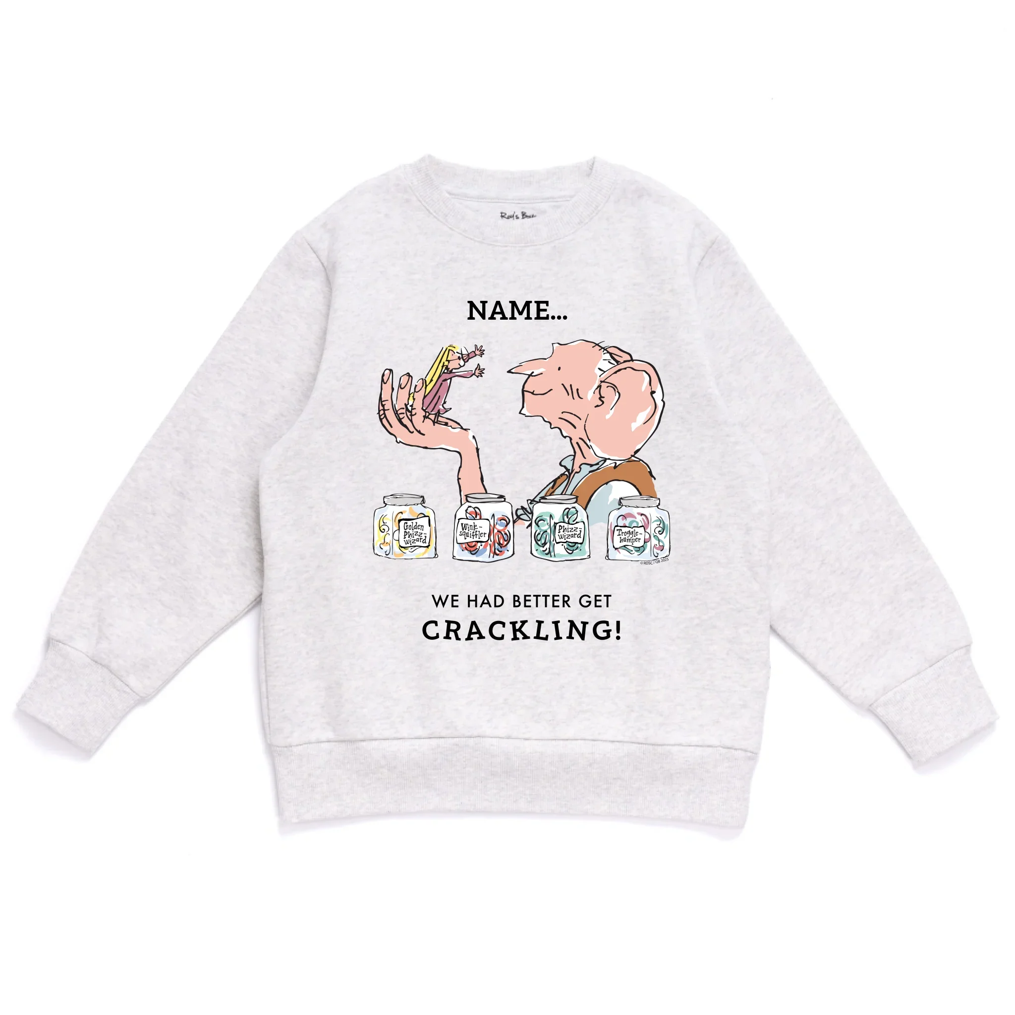 Personalised BFG 'Crackling' Kids' Sweatshirt - Image 7