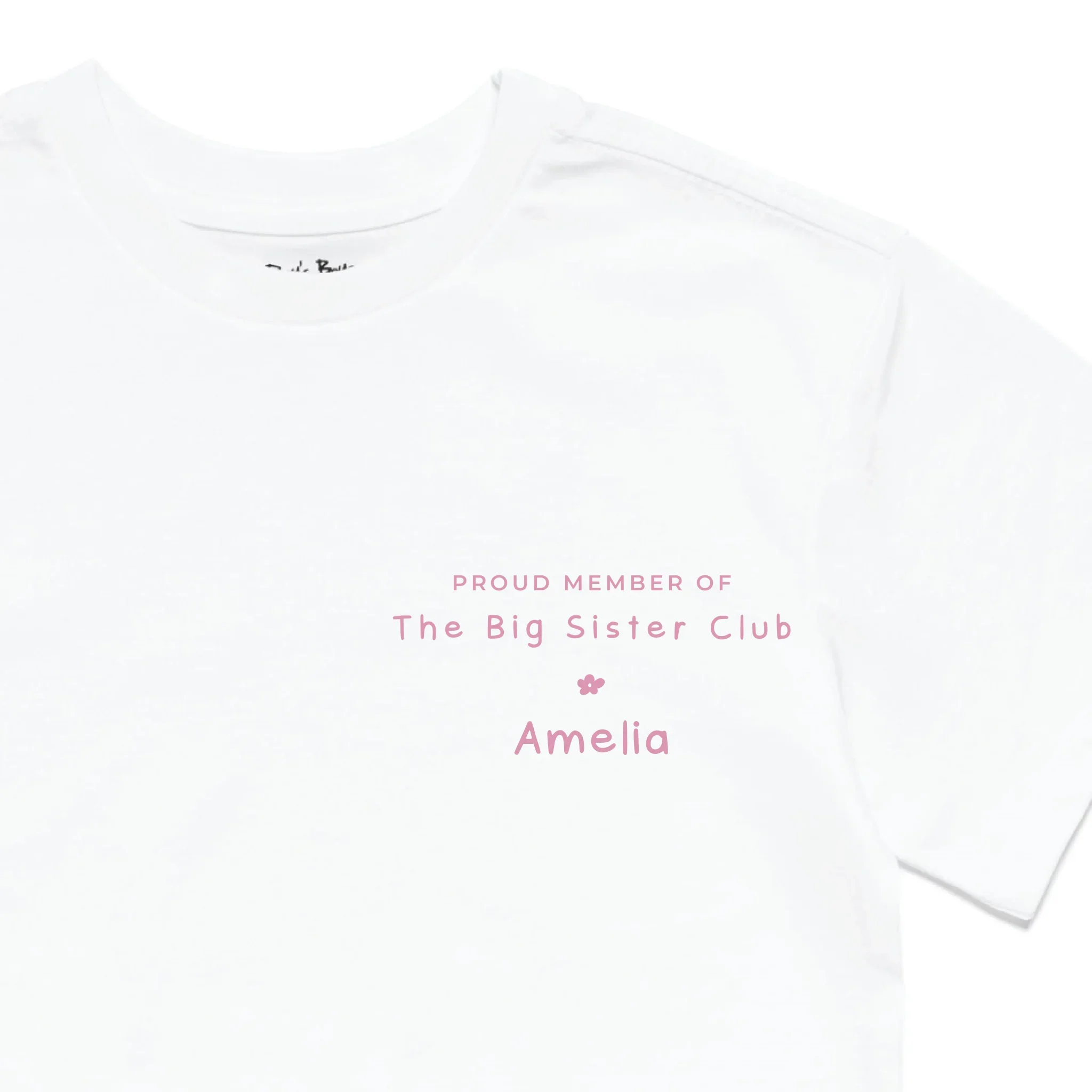 Personalised Big Sister Club Kids' T-Shirt - Image 17