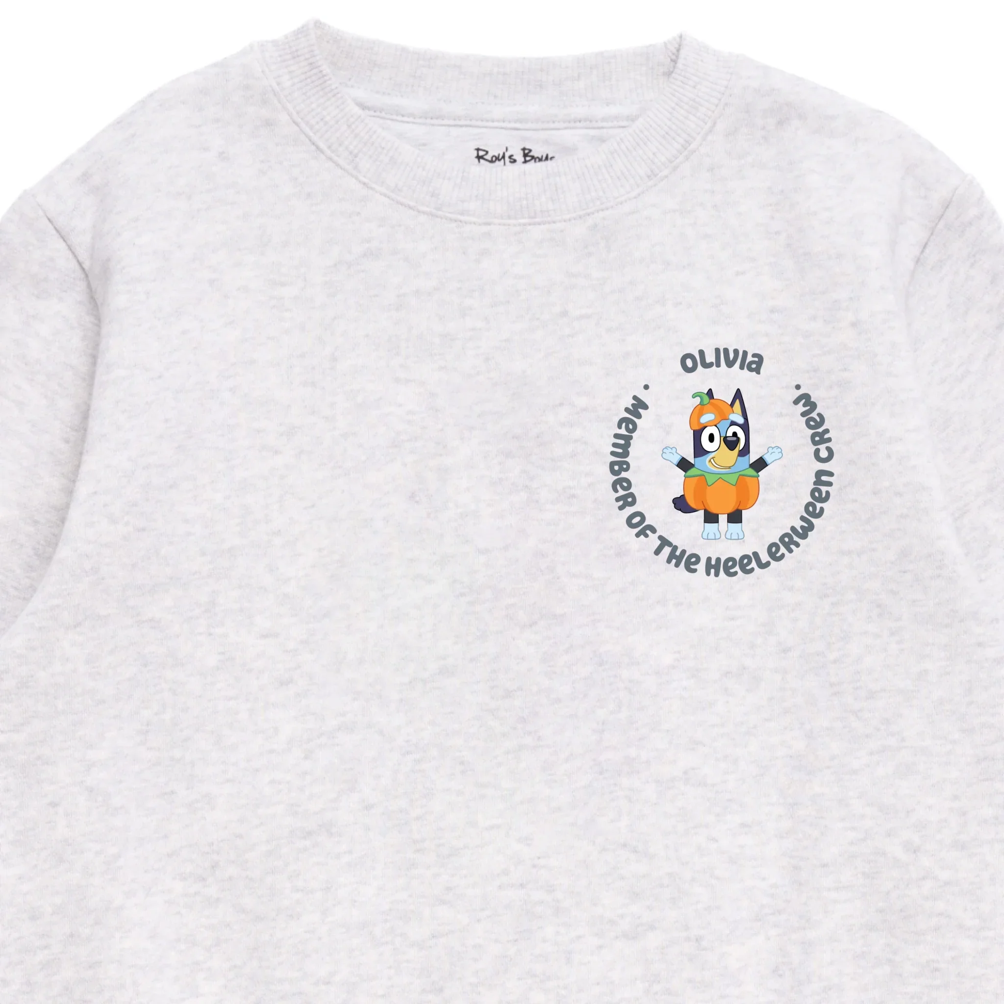 Personalised Bluey Halloween Kids' Sweatshirt - Image 10