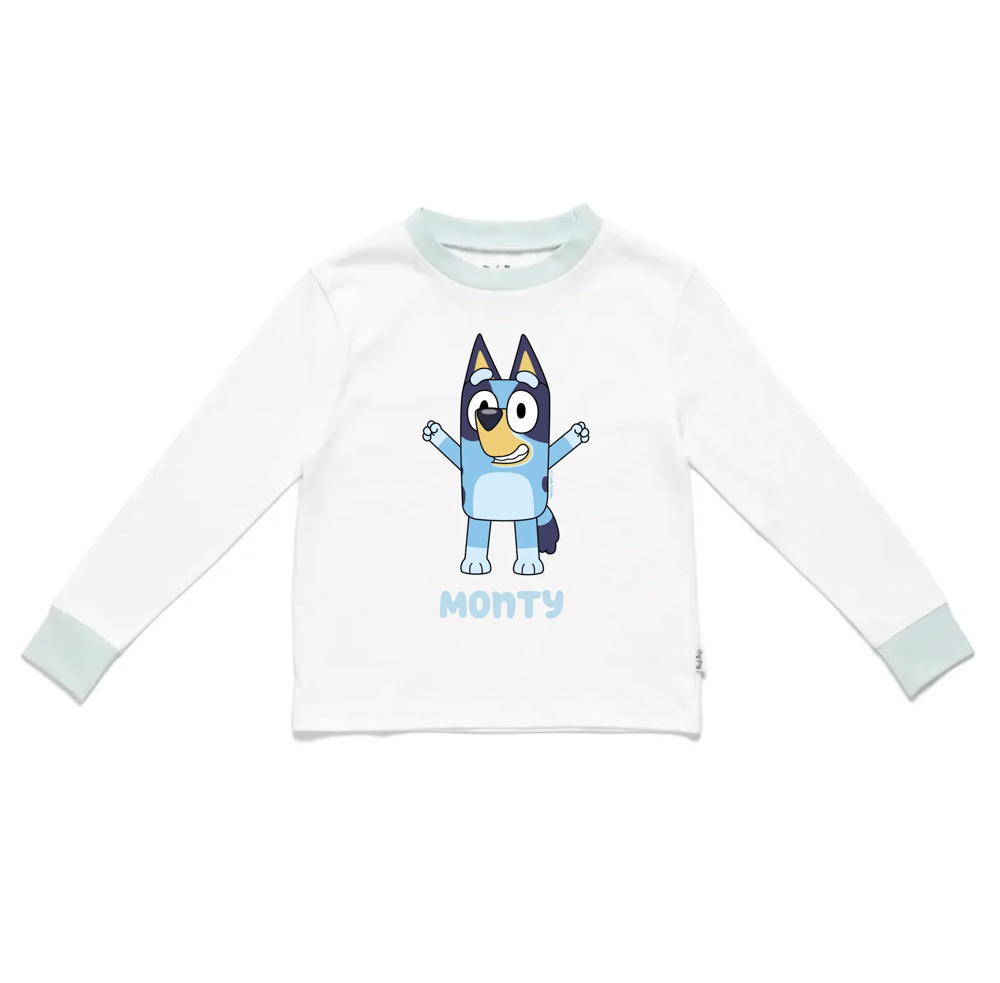 Personalised Bluey Kids' Long Sleeve Pyjamas - Image 11