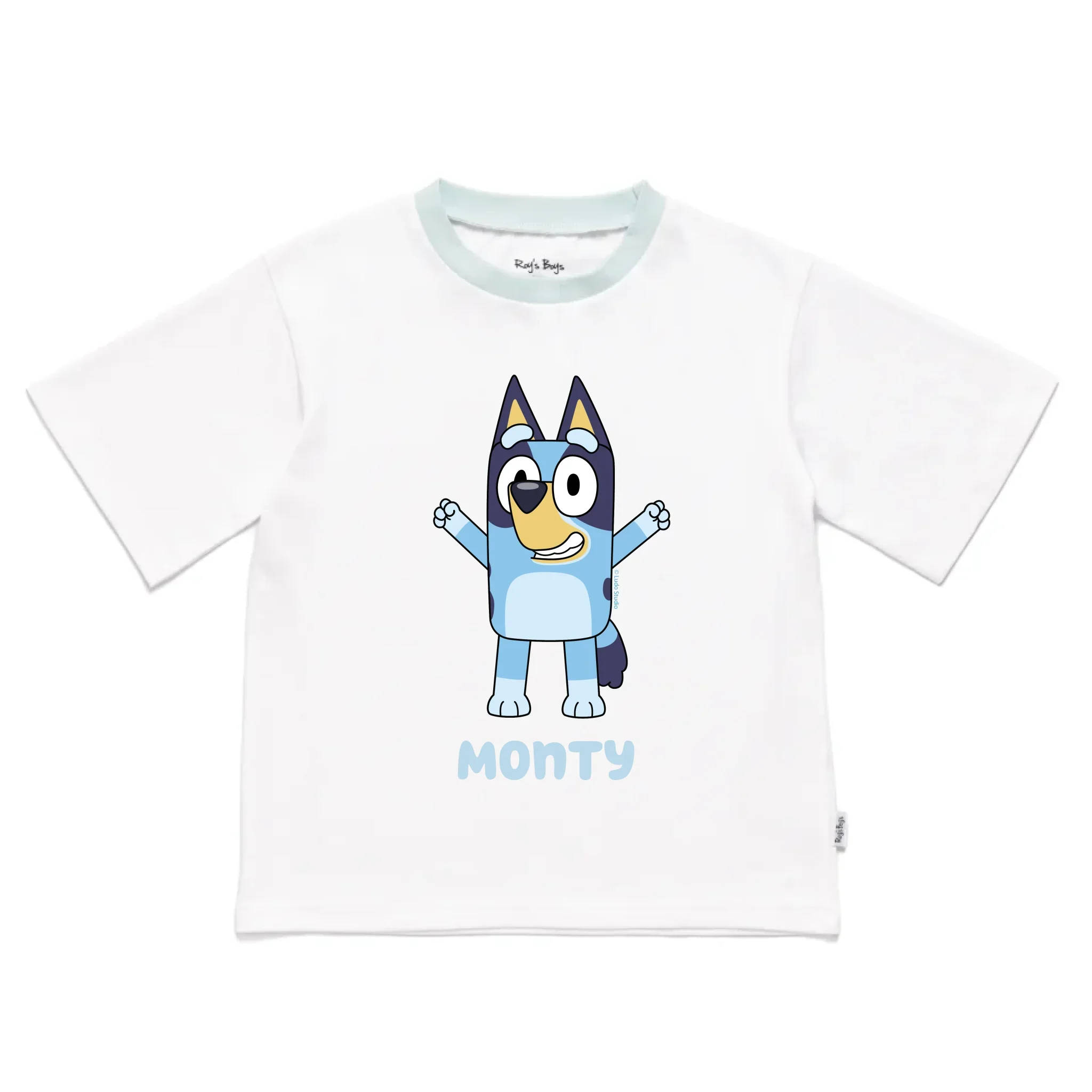 Personalised Bluey Kids' Short Sleeve Pyjamas - Image 4