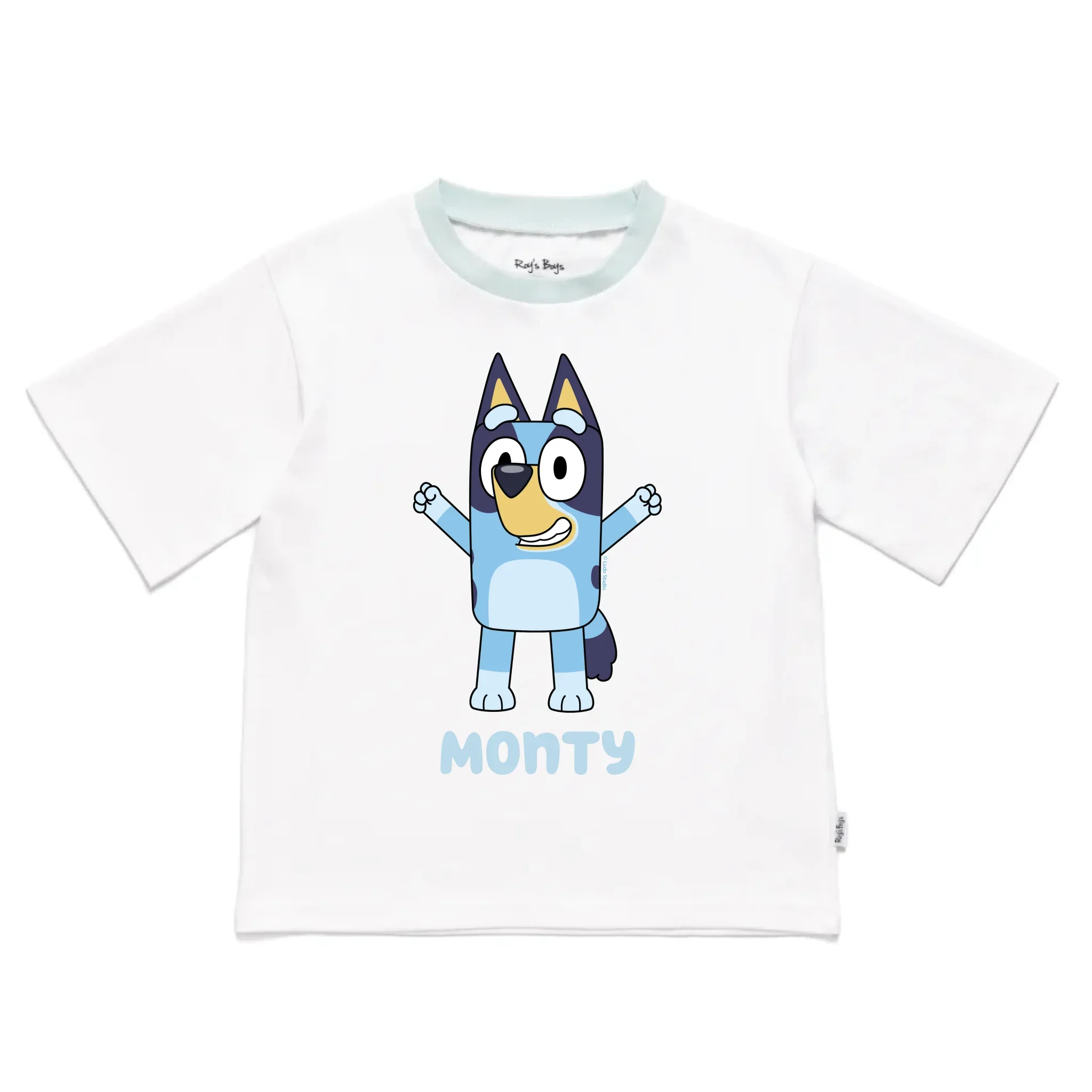 Personalised Bluey Kids' Short Sleeve Pyjamas - Image 61