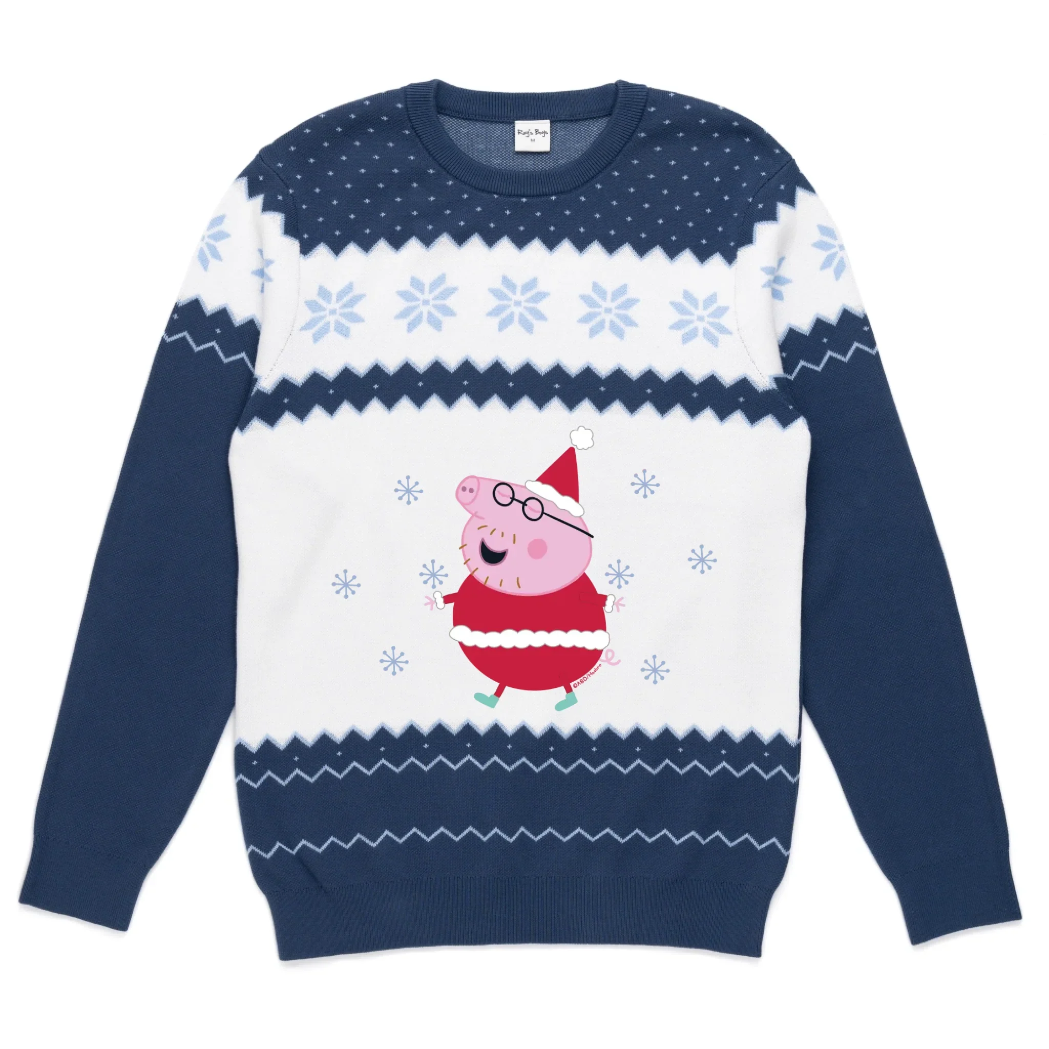 Personalised Daddy Pig Adult Knitted Christmas Jumper - Image 17