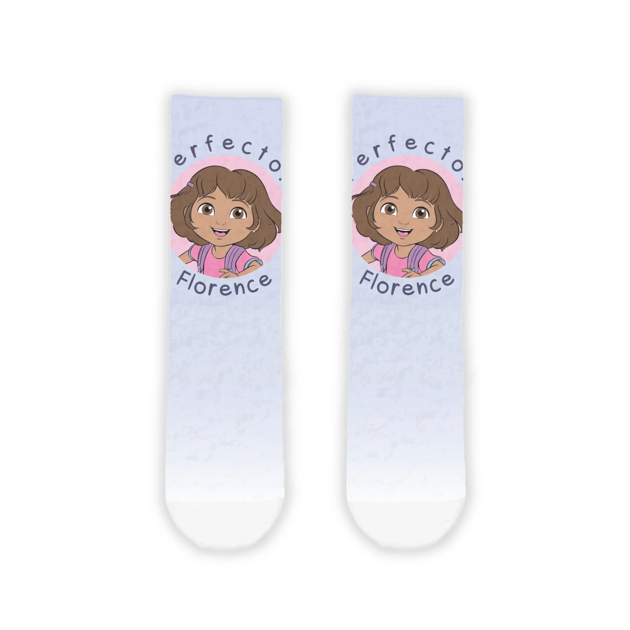 Personalised Dora the Explorer Kids' Cosy Socks - Image 3