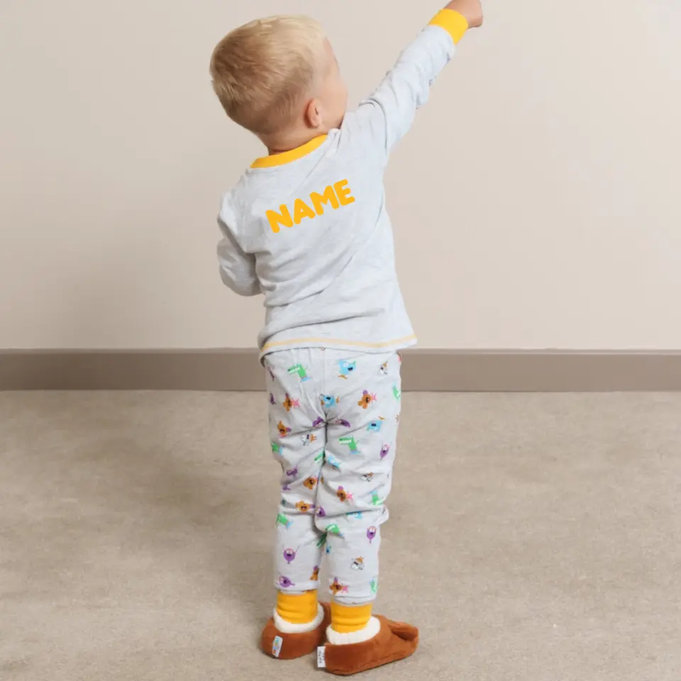 Personalised Hey Duggee 'Cares' Kids' Pyjamas - Image 12