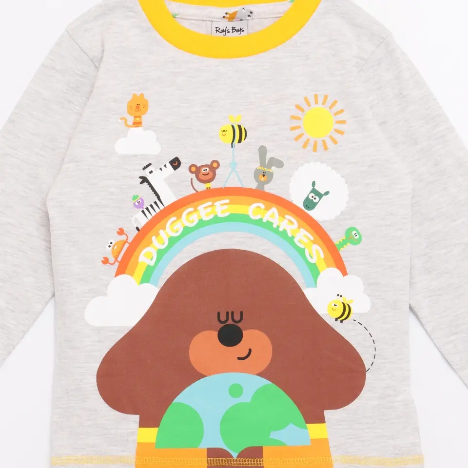 Personalised Hey Duggee 'Cares' Kids' Pyjamas - Image 17