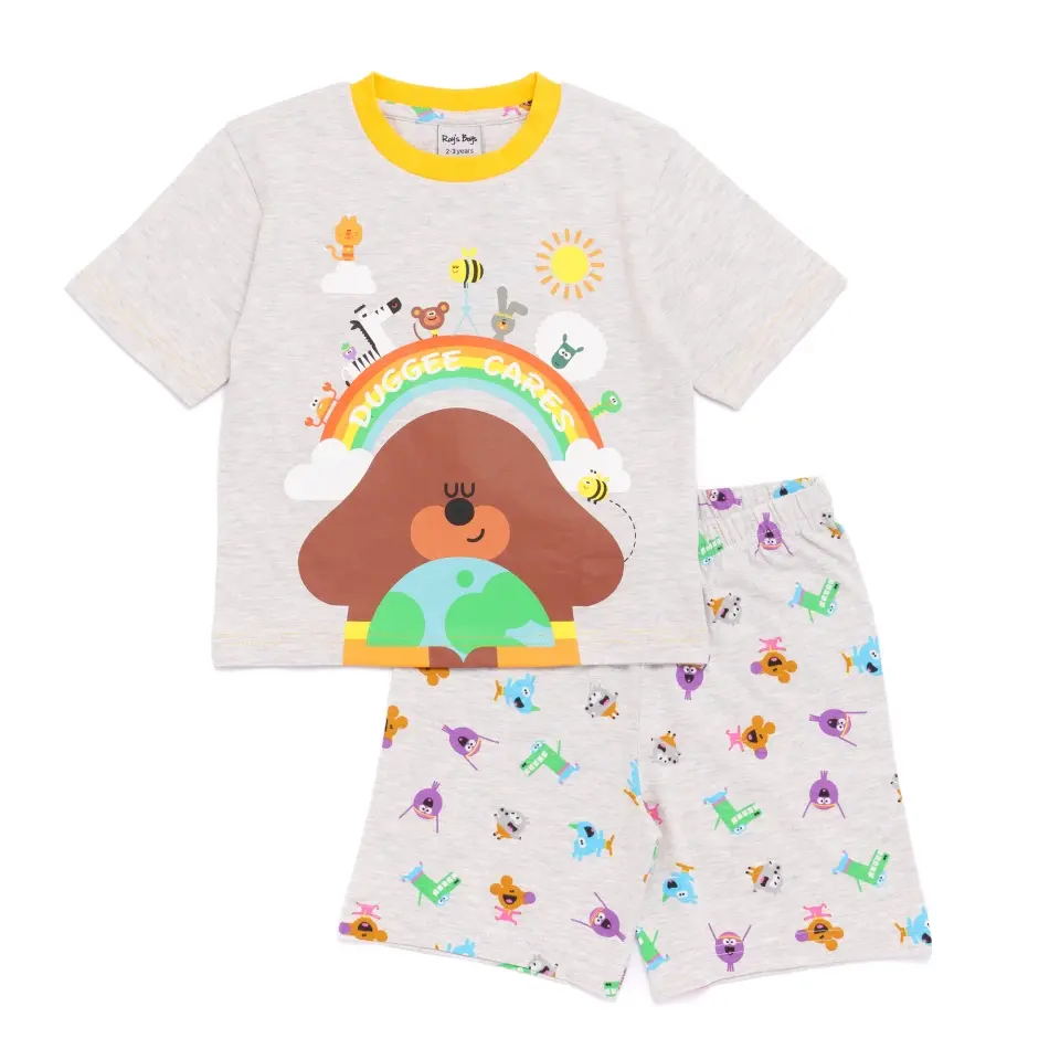 Personalised Hey Duggee 'Cares' Kids' Pyjamas - Image 2