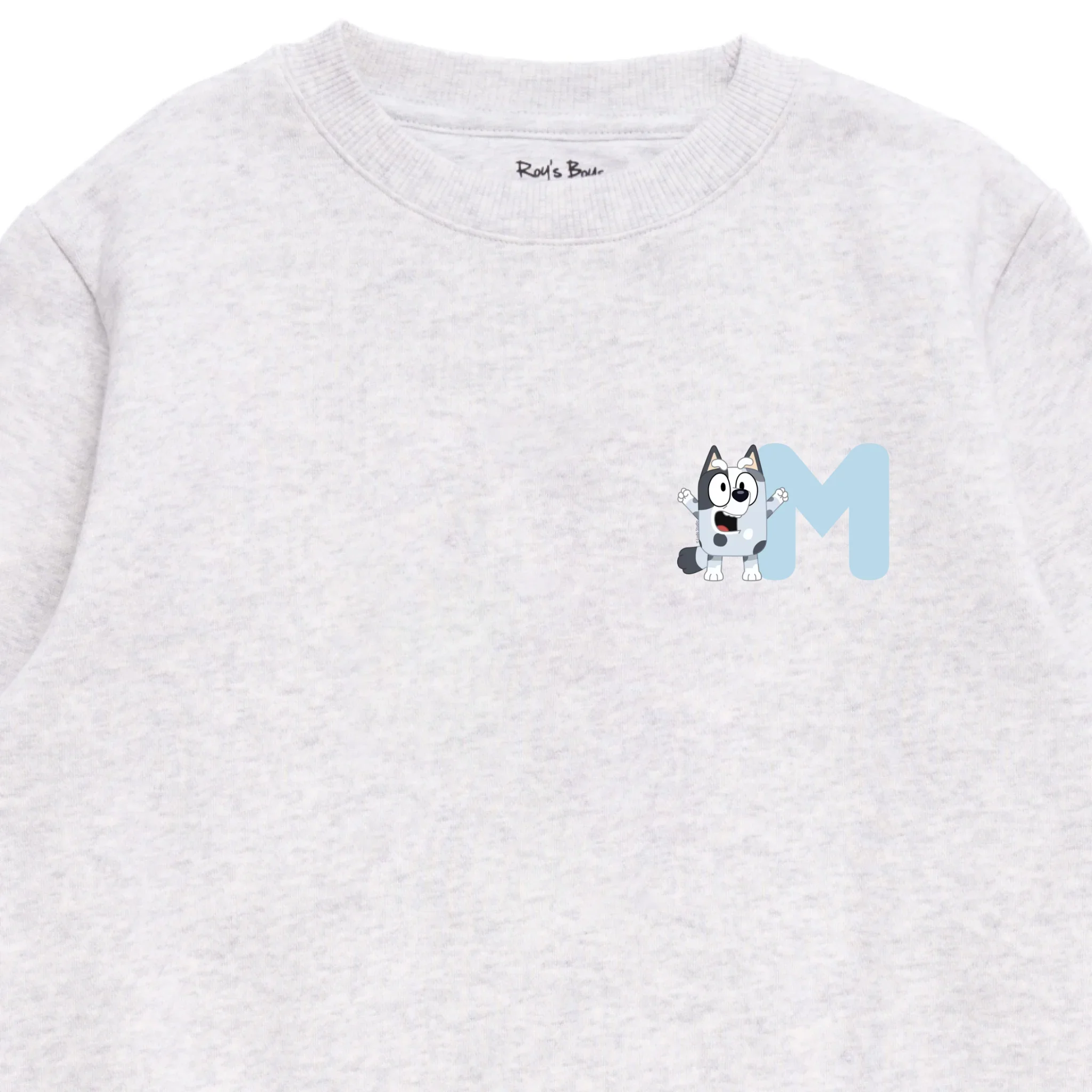 Personalised Initial Bluey Kids' Sweatshirt - Image 13