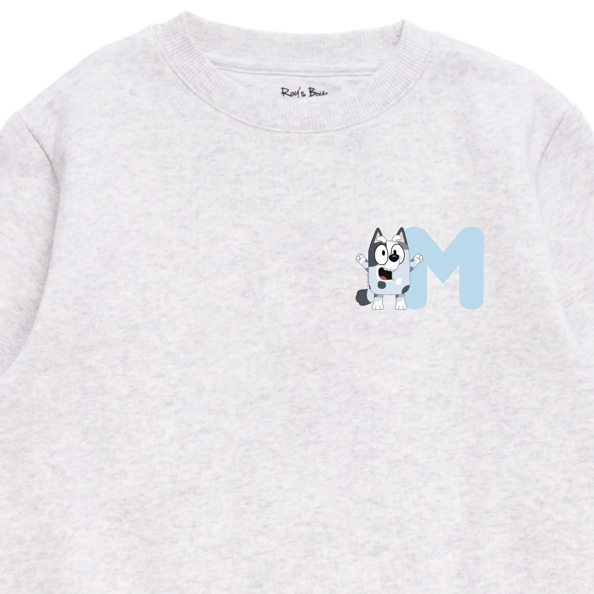 Personalised Initial Bluey Kids' Sweatshirt - Image 22
