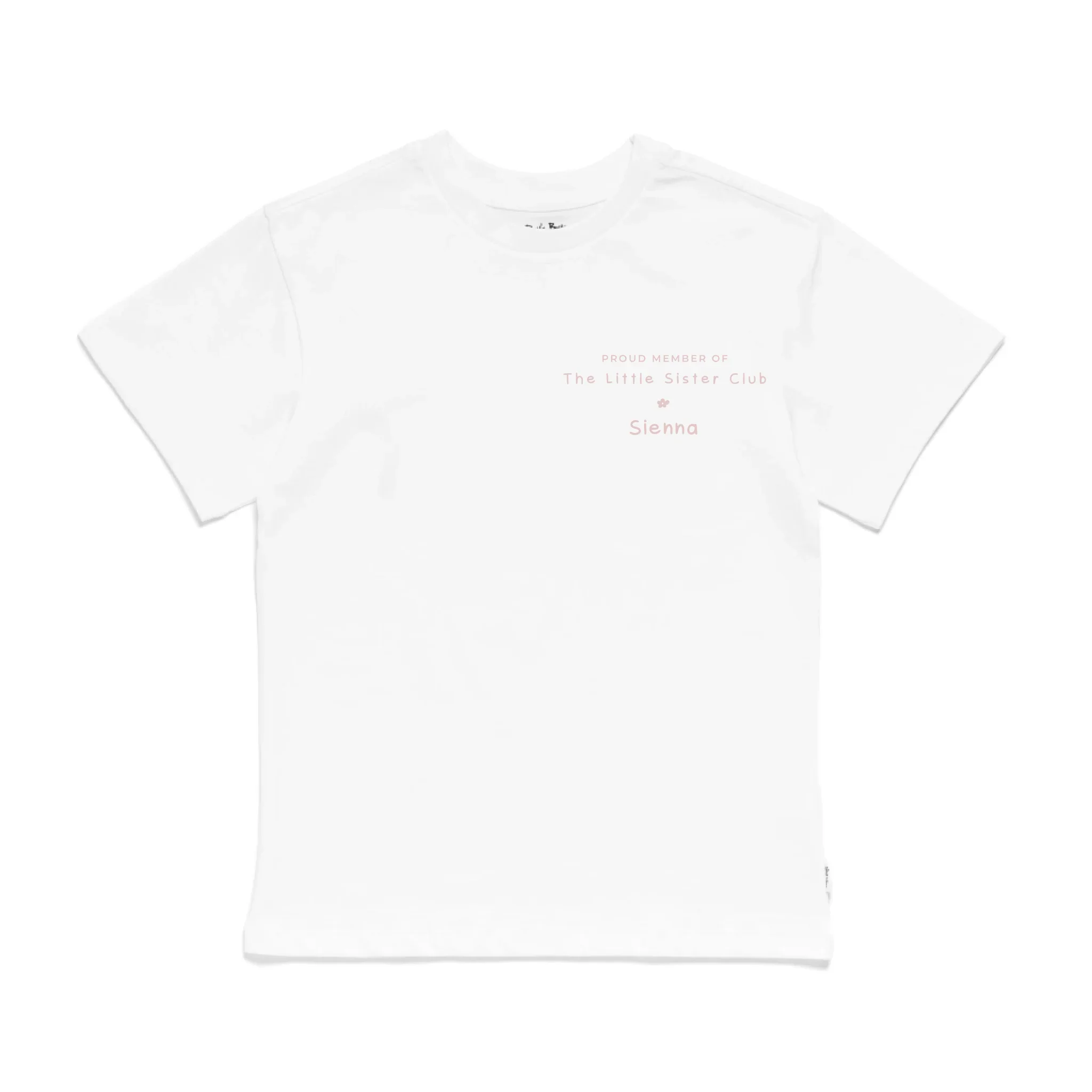 Personalised Little Sister Club Kids' T-Shirt - Image 22