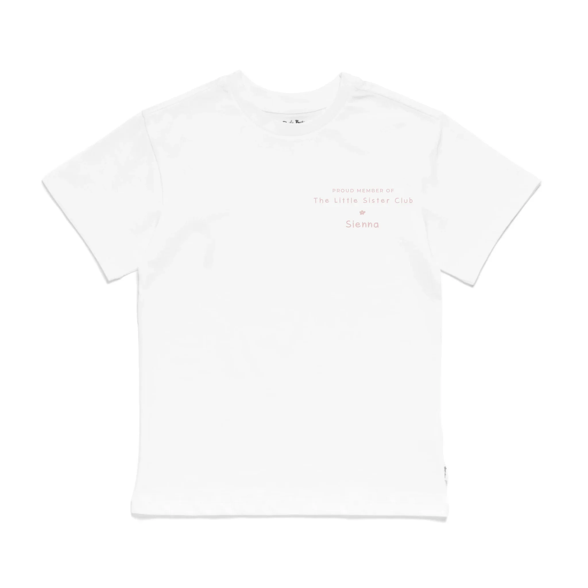 Personalised Little Sister Club Kids' T-Shirt - Image 25