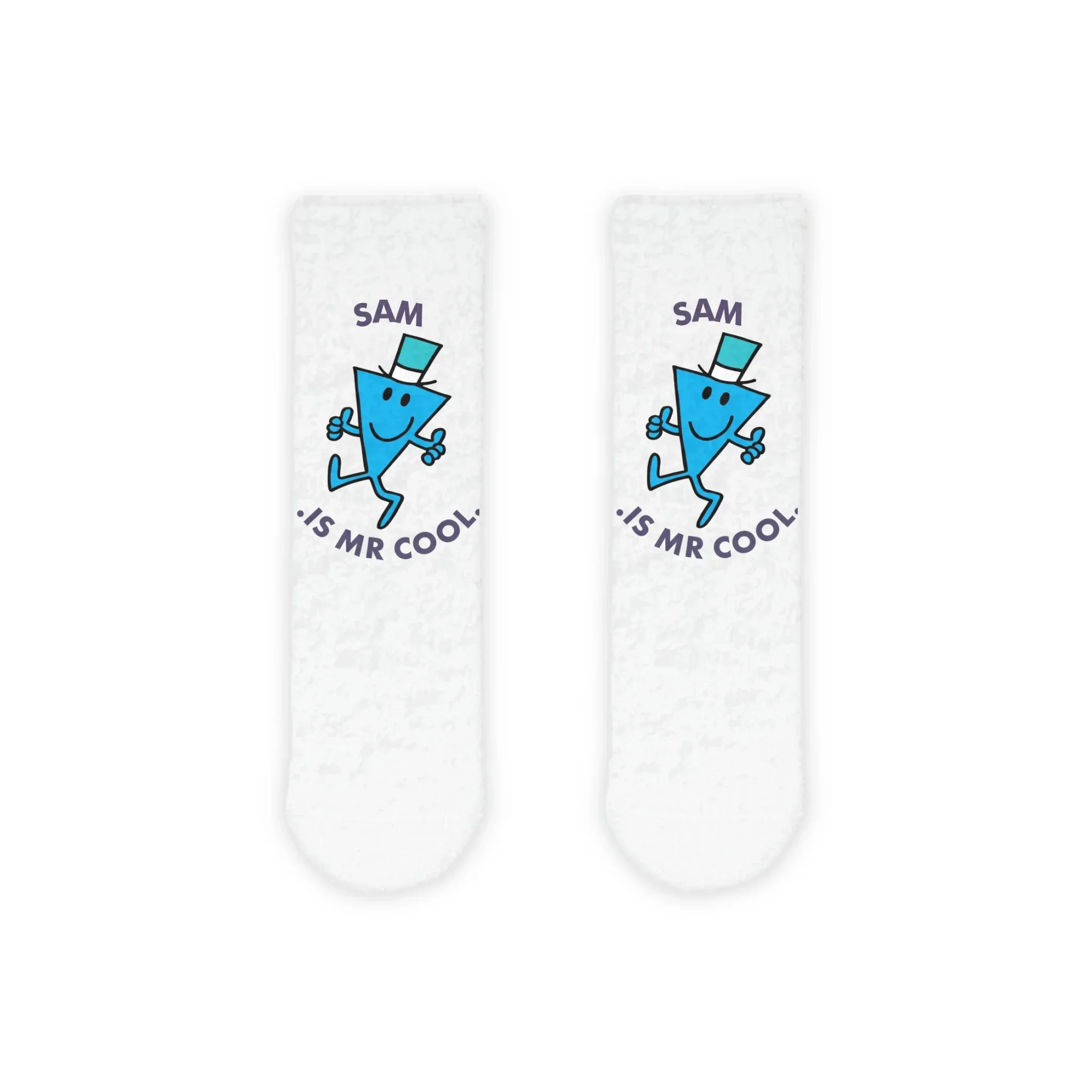 Personalised Mr Men Kids' Cosy Socks - Image 2