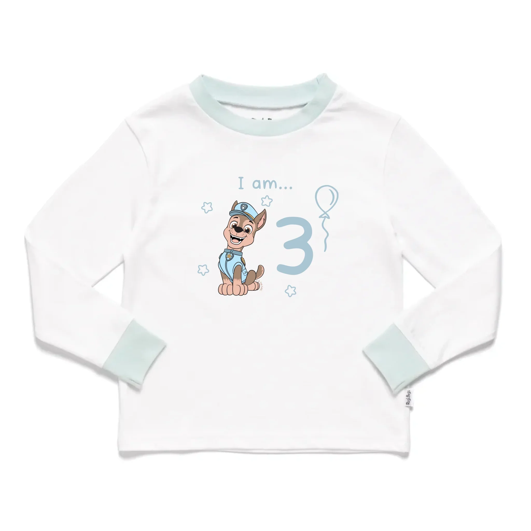 Personalised Paw Patrol 'I am...' Birthday Kids' Long Sleeve Pyjamas - Image 15