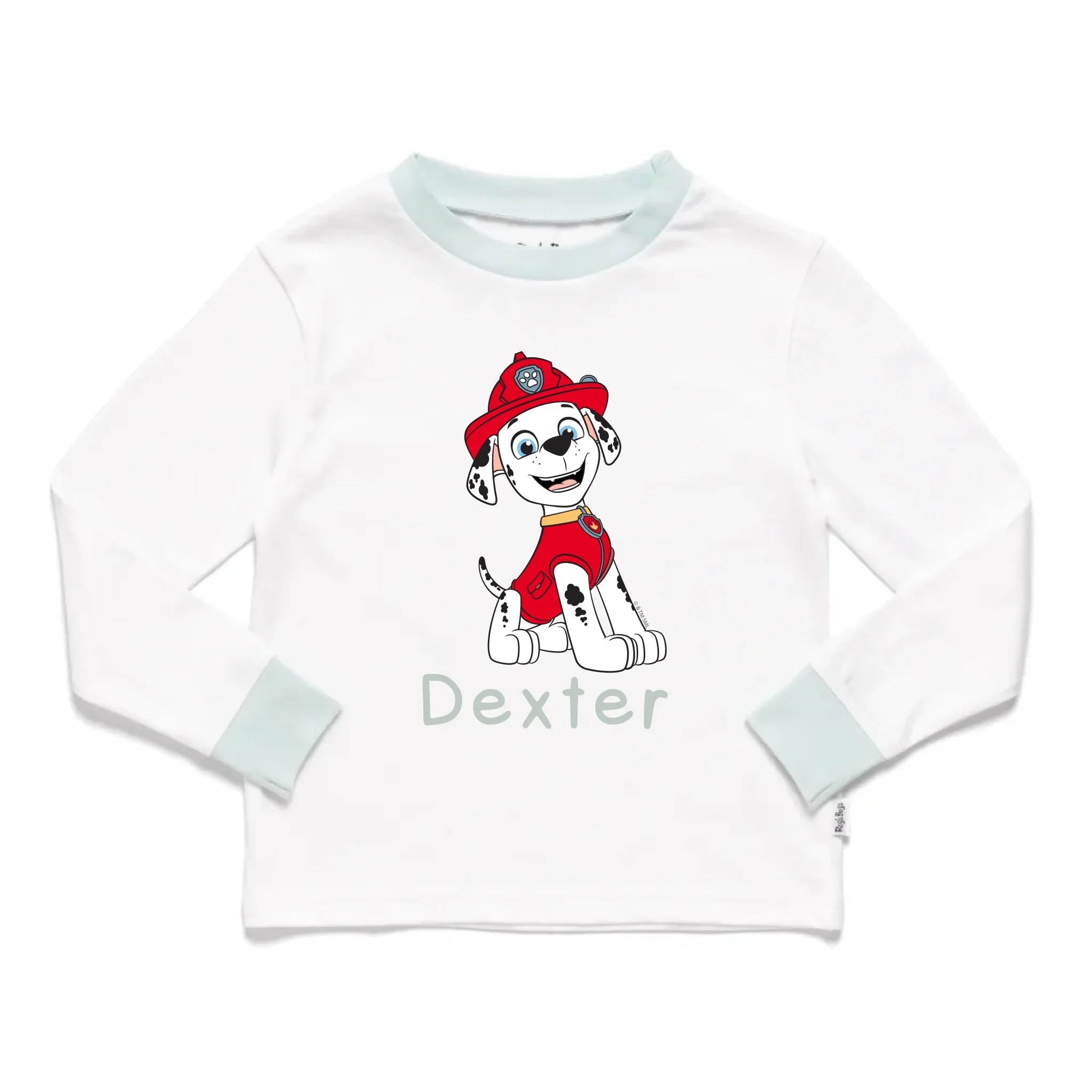 Personalised Paw Patrol Kids' Long Sleeve Pyjamas - Image 8