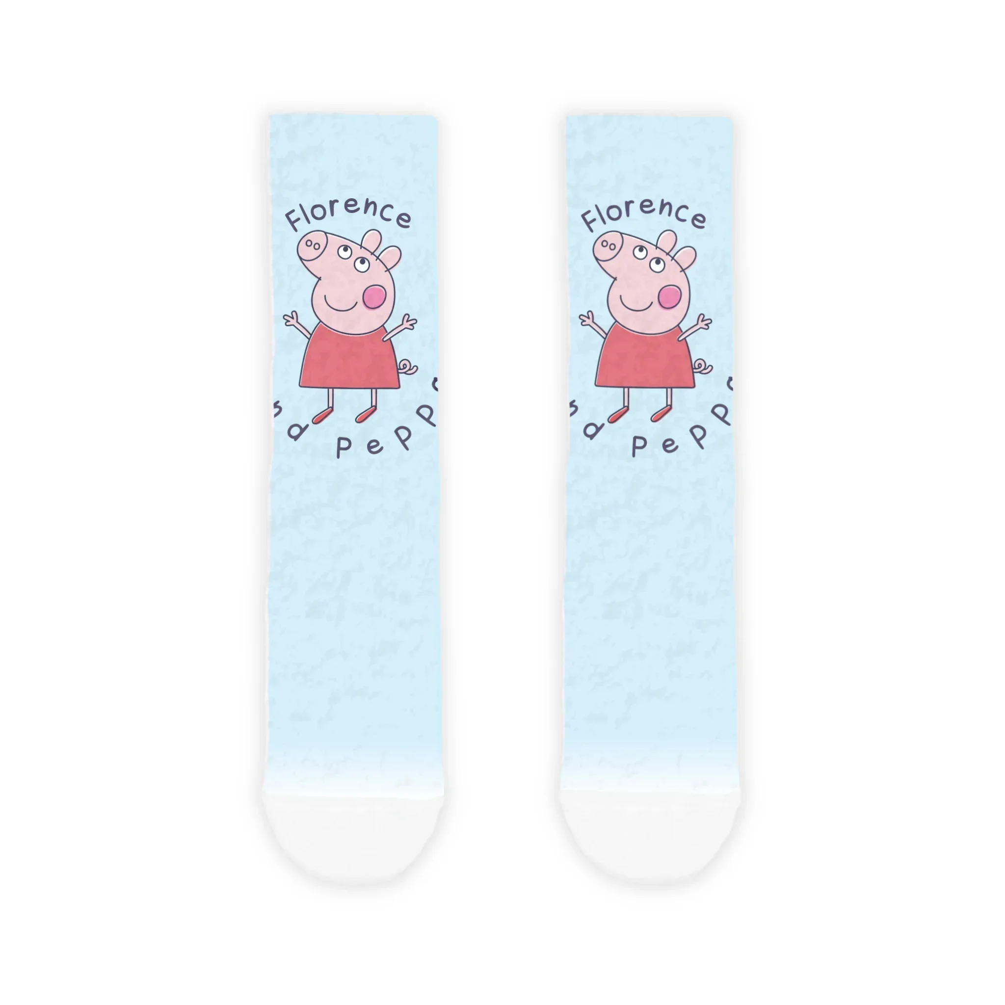 Personalised Peppa Pig & Friends Kids' Cosy Socks - Image 4