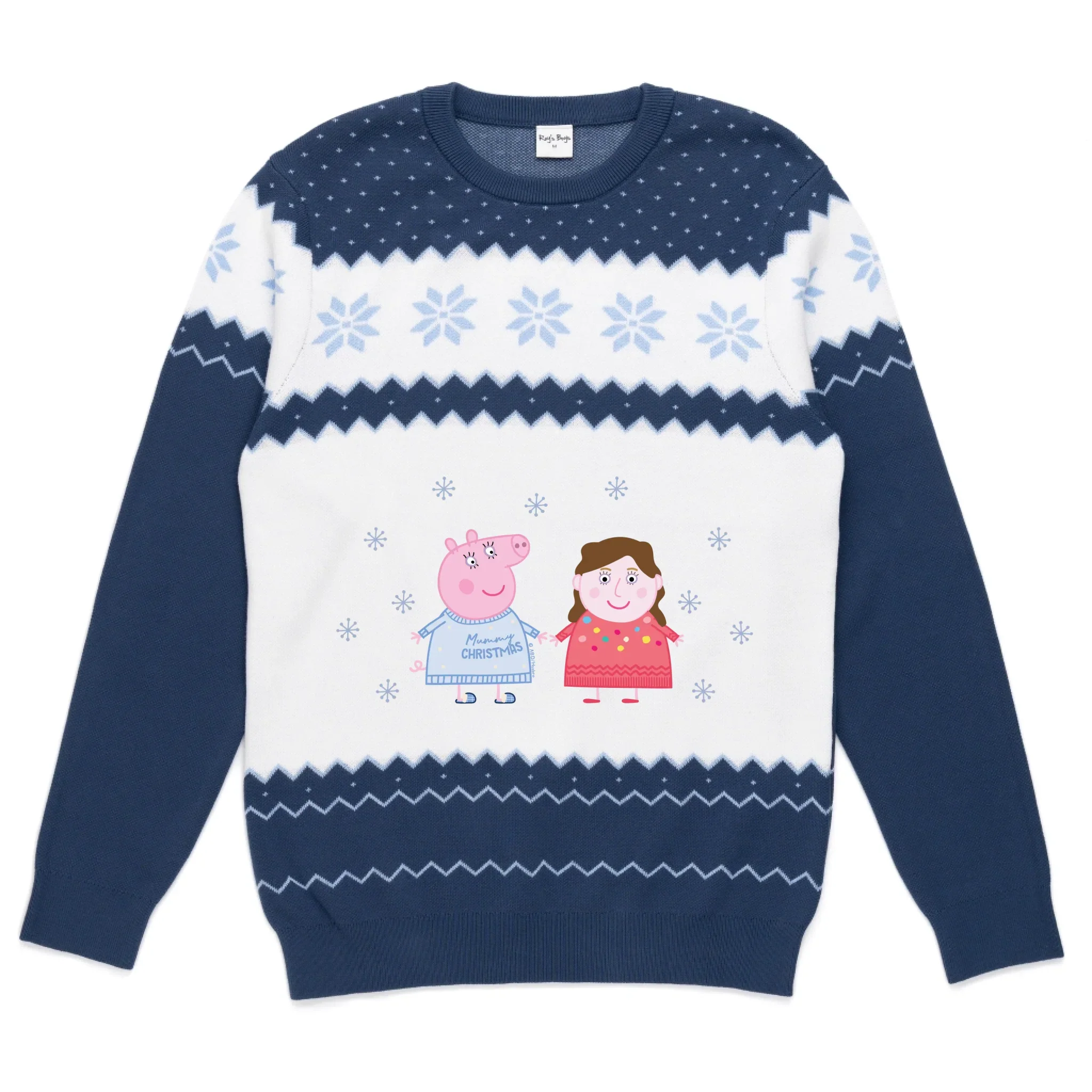 Personalised Person Christmas Peppa Pig Adult Knitted Christmas Jumper - Image 17