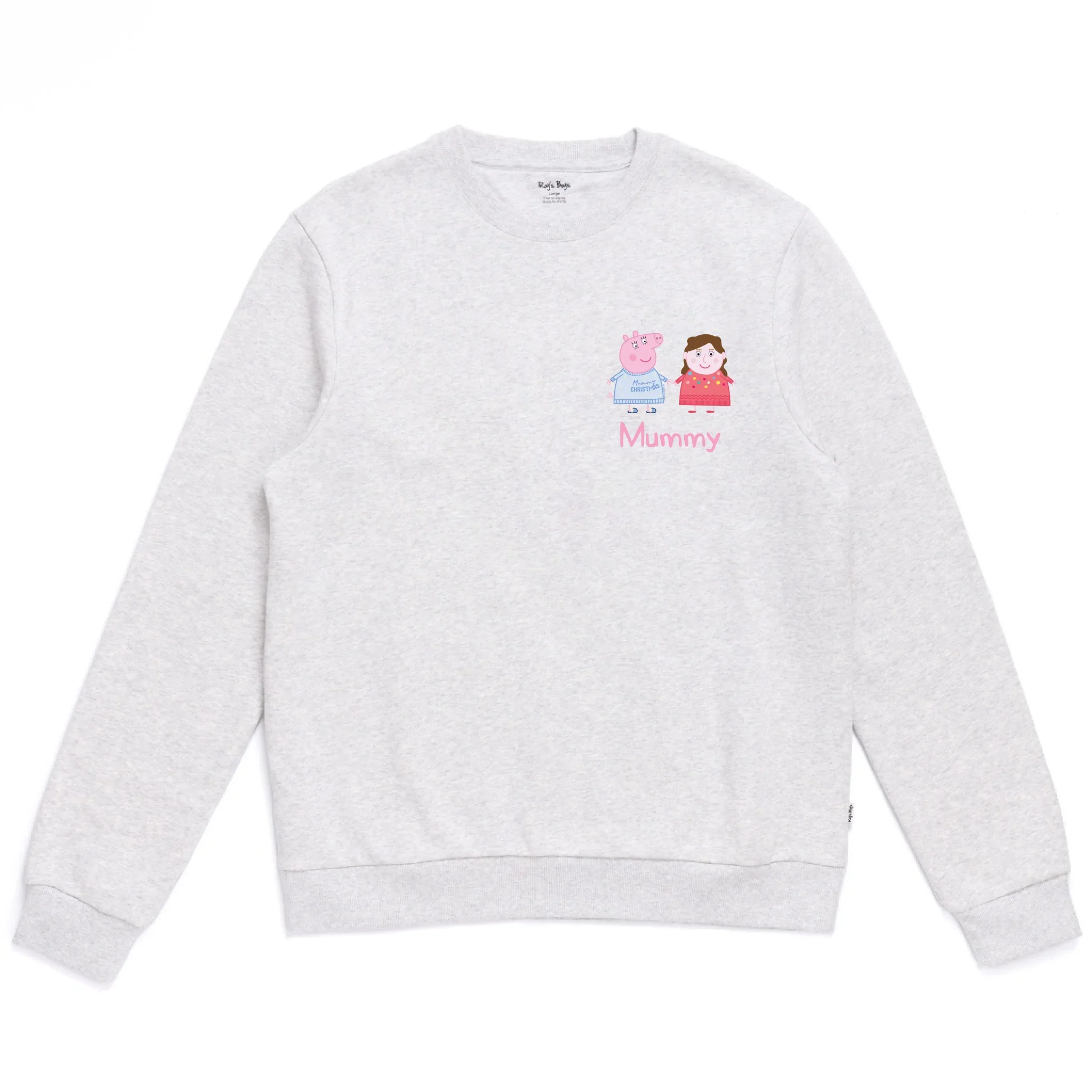 Personalised Person Christmas Peppa Pig Adult Sweatshirt - Image 7