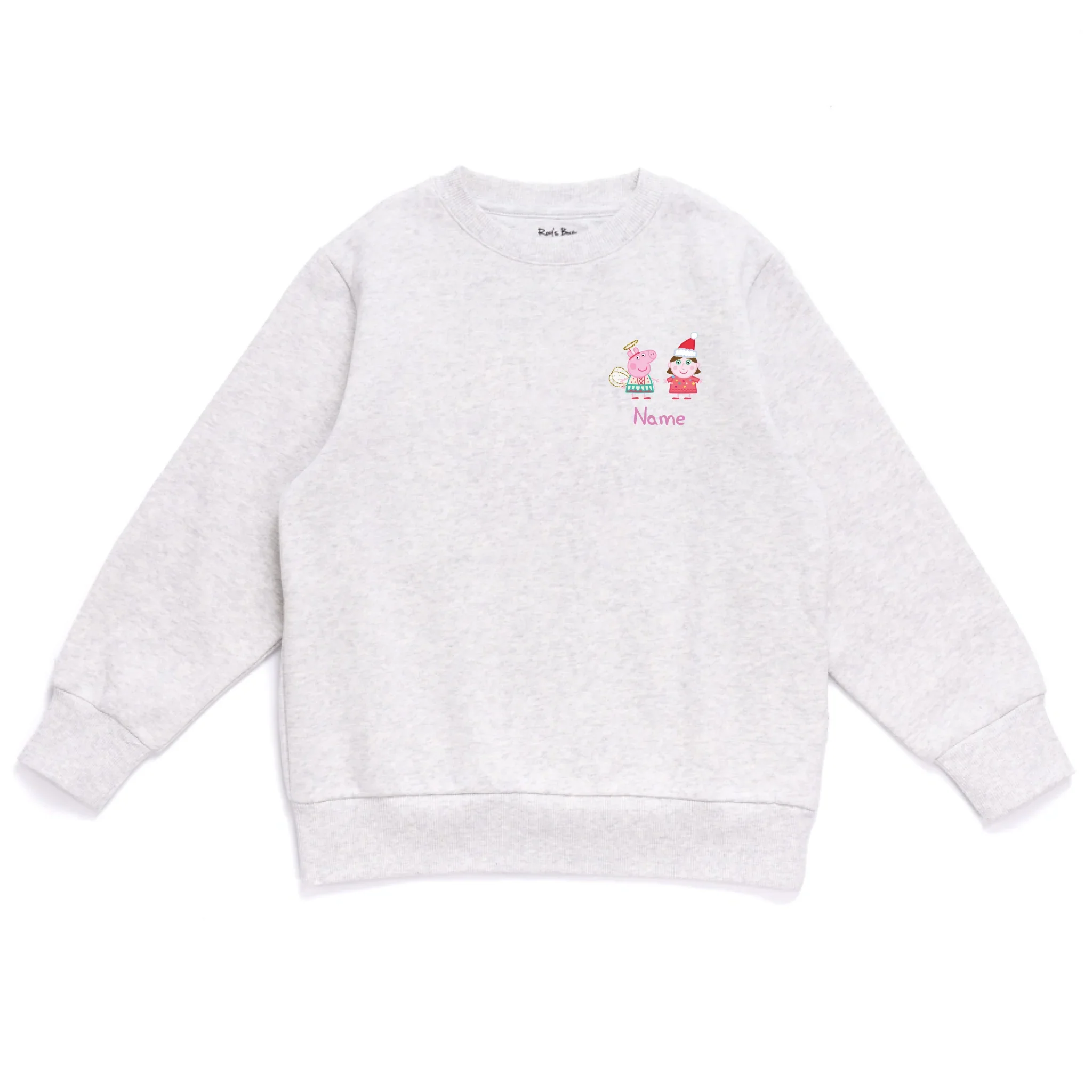 Personalised Person Christmas Peppa Pig Kids' Sweatshirt - Image 19