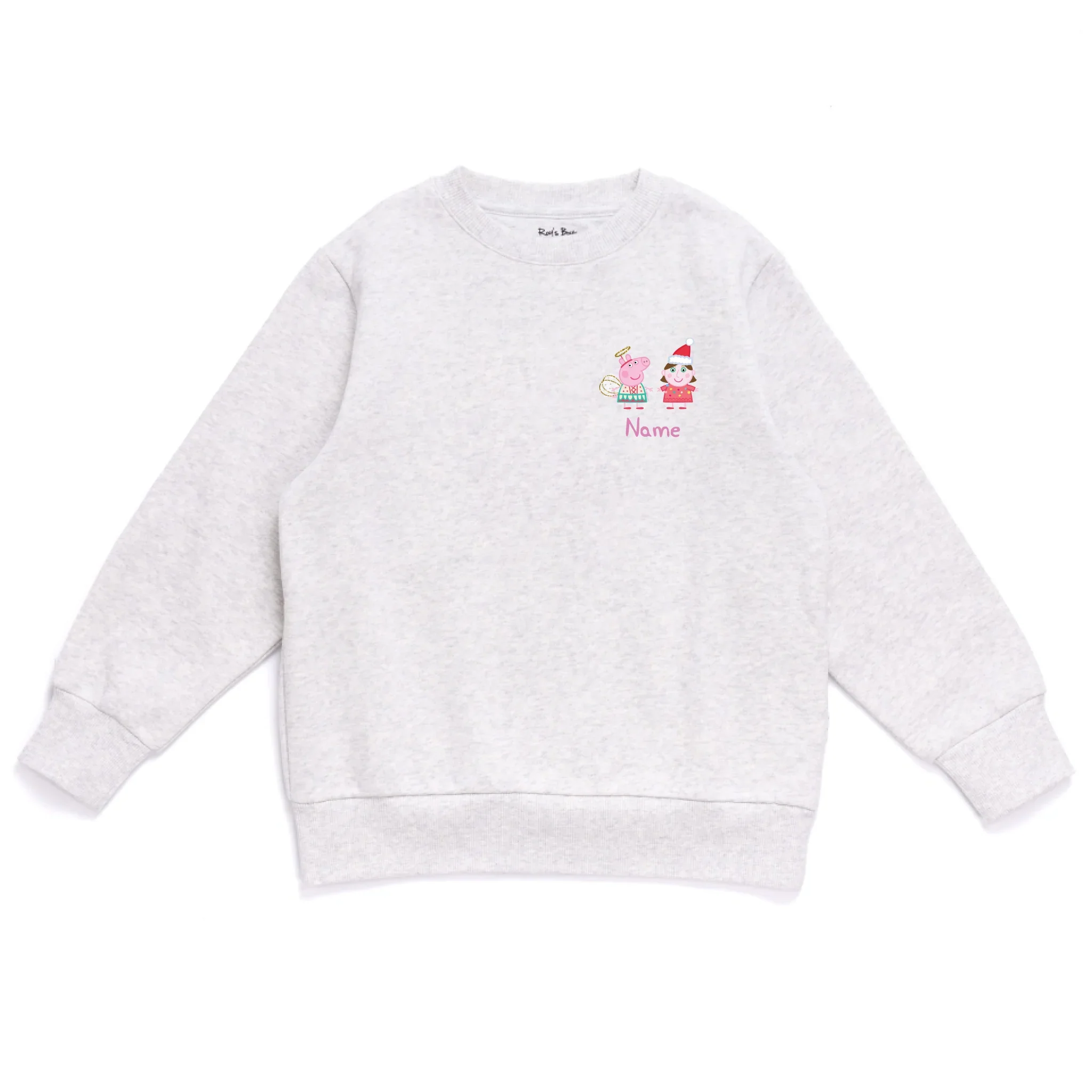 Personalised Person Christmas Peppa Pig Kids' Sweatshirt - Image 31