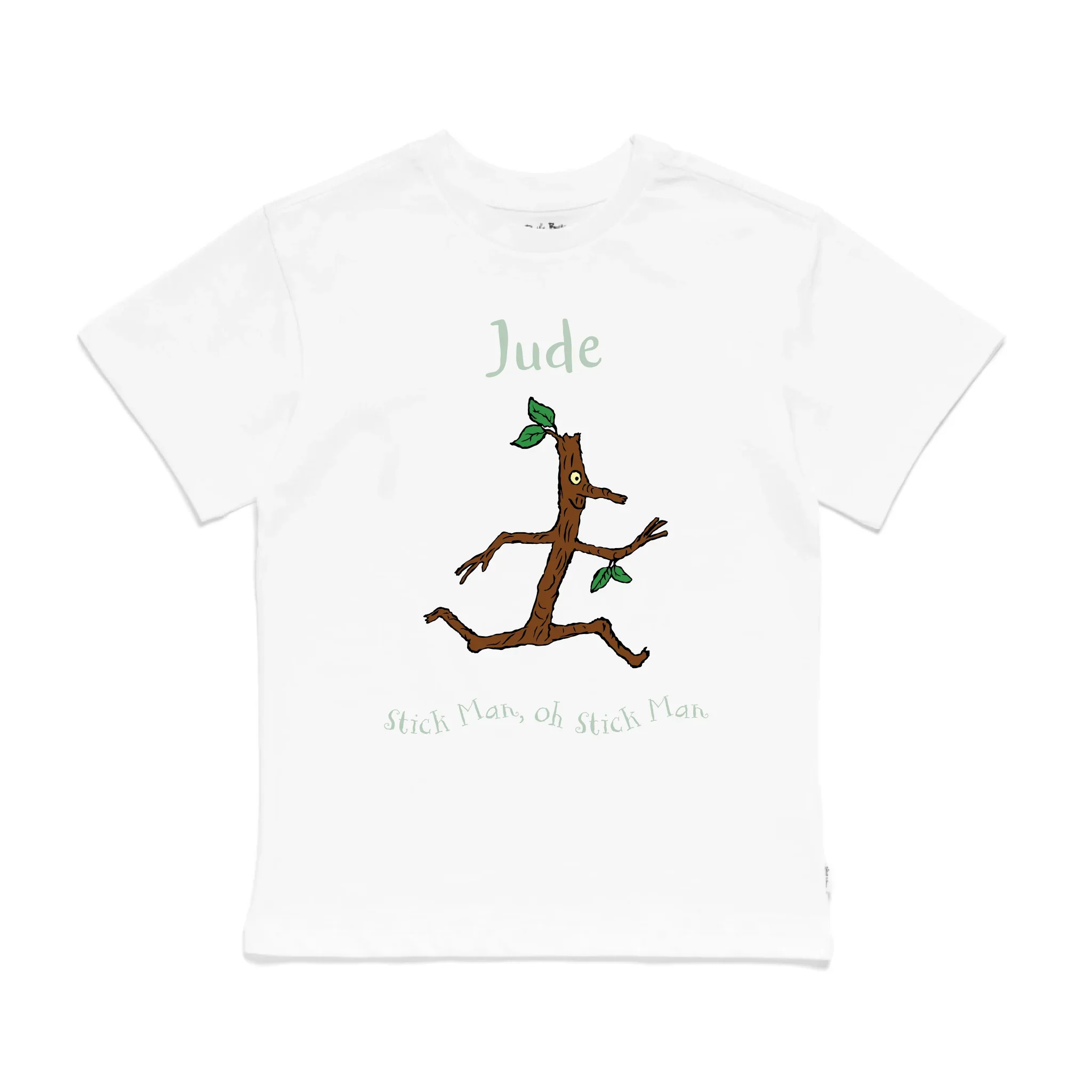 Personalised Stick Man Phrases Kids' T-Shirt - Image 19