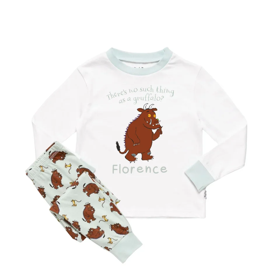 Personalised The Gruffalo and Friends Kids' Long Sleeve Pyjamas - Image 25
