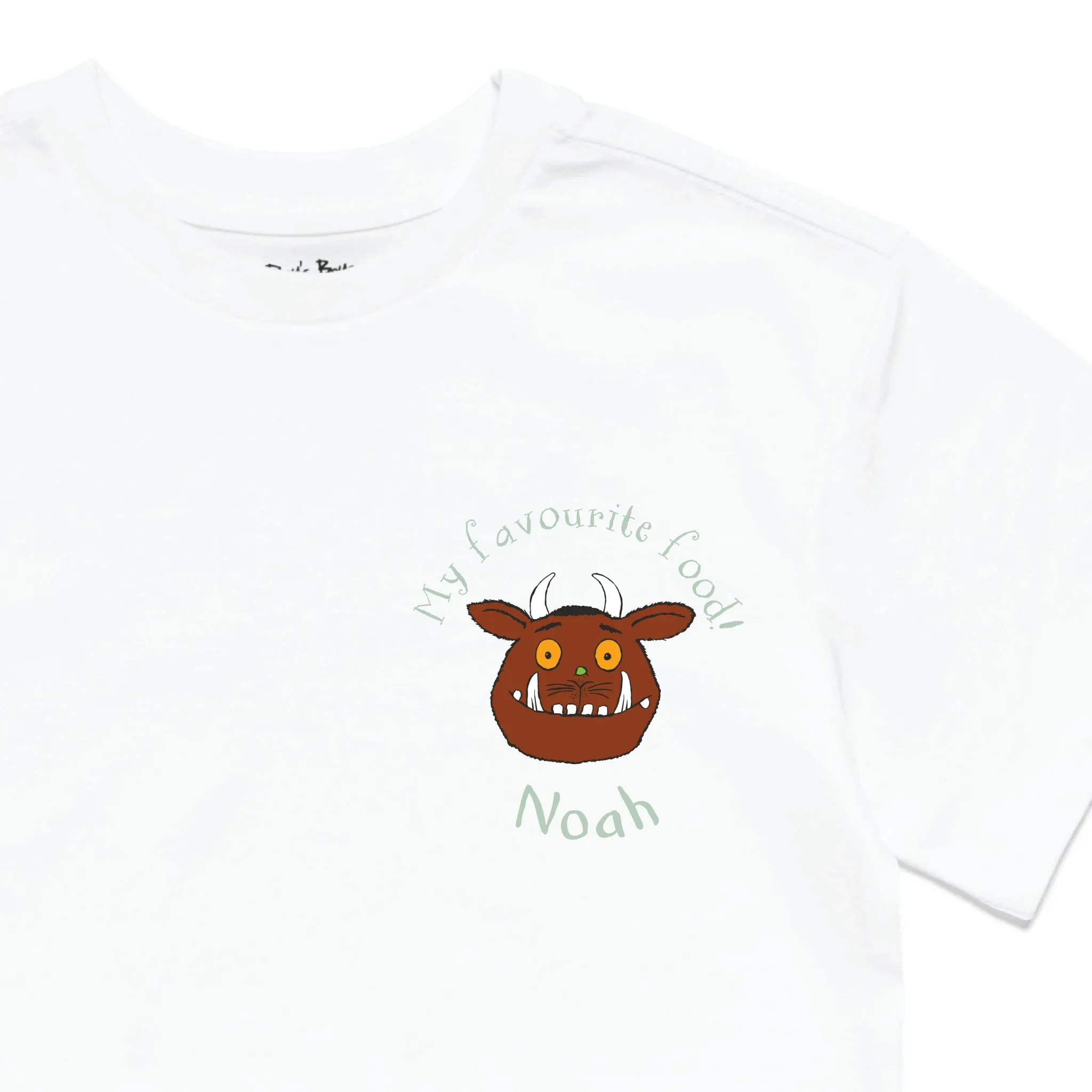Personalised The Gruffalo Phrases Kids' T-Shirt - Image 4