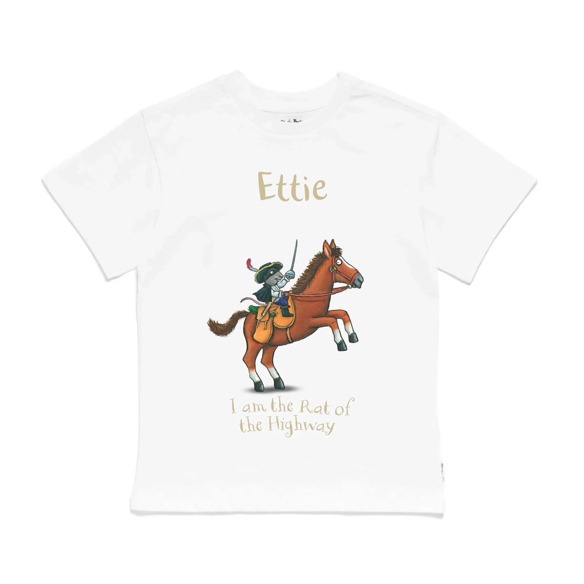 Personalised The Highway Rat Phrases Kids' T-Shirt - Image 6