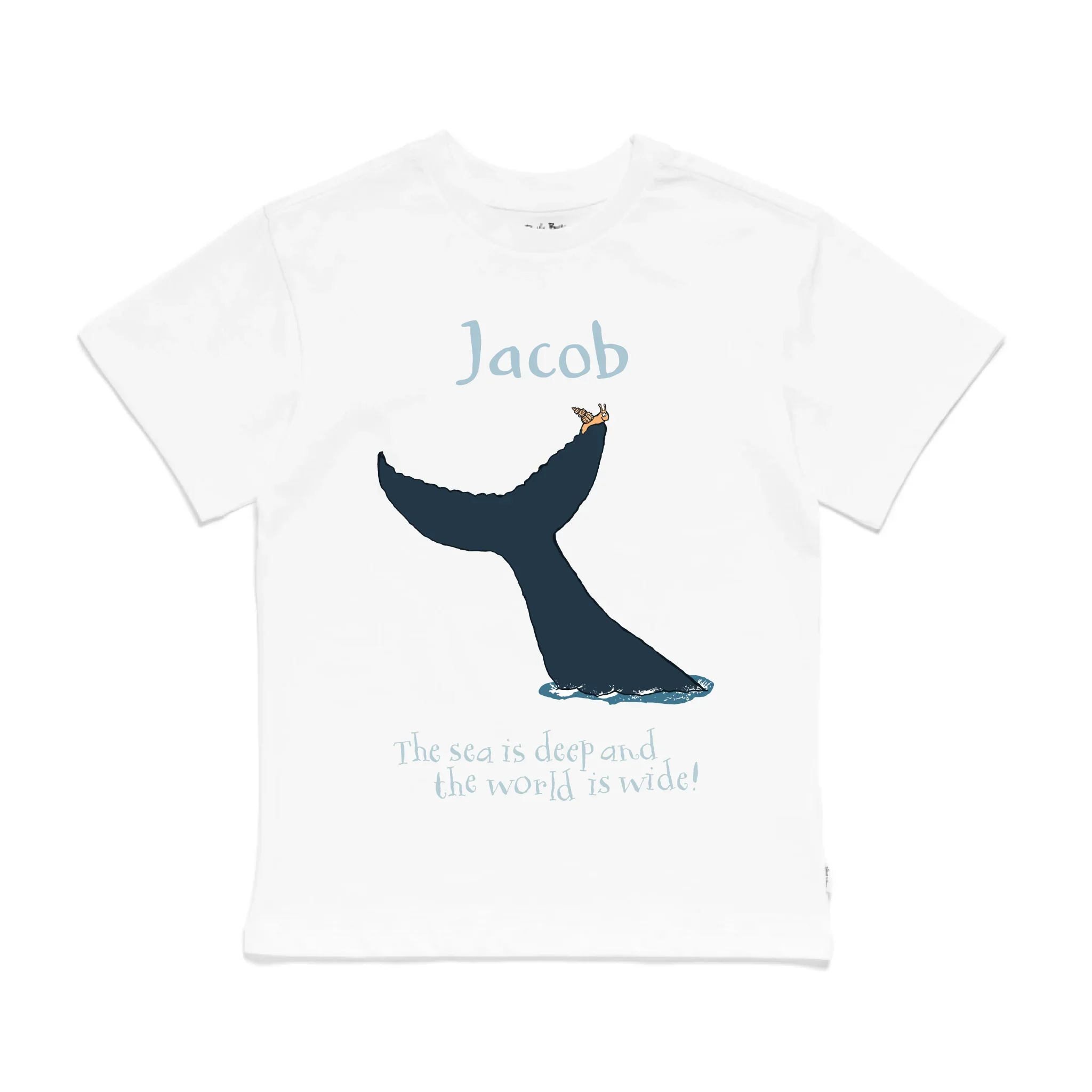 Personalised The Snail and The Whale Phrases Kids' T-Shirt - Image 9