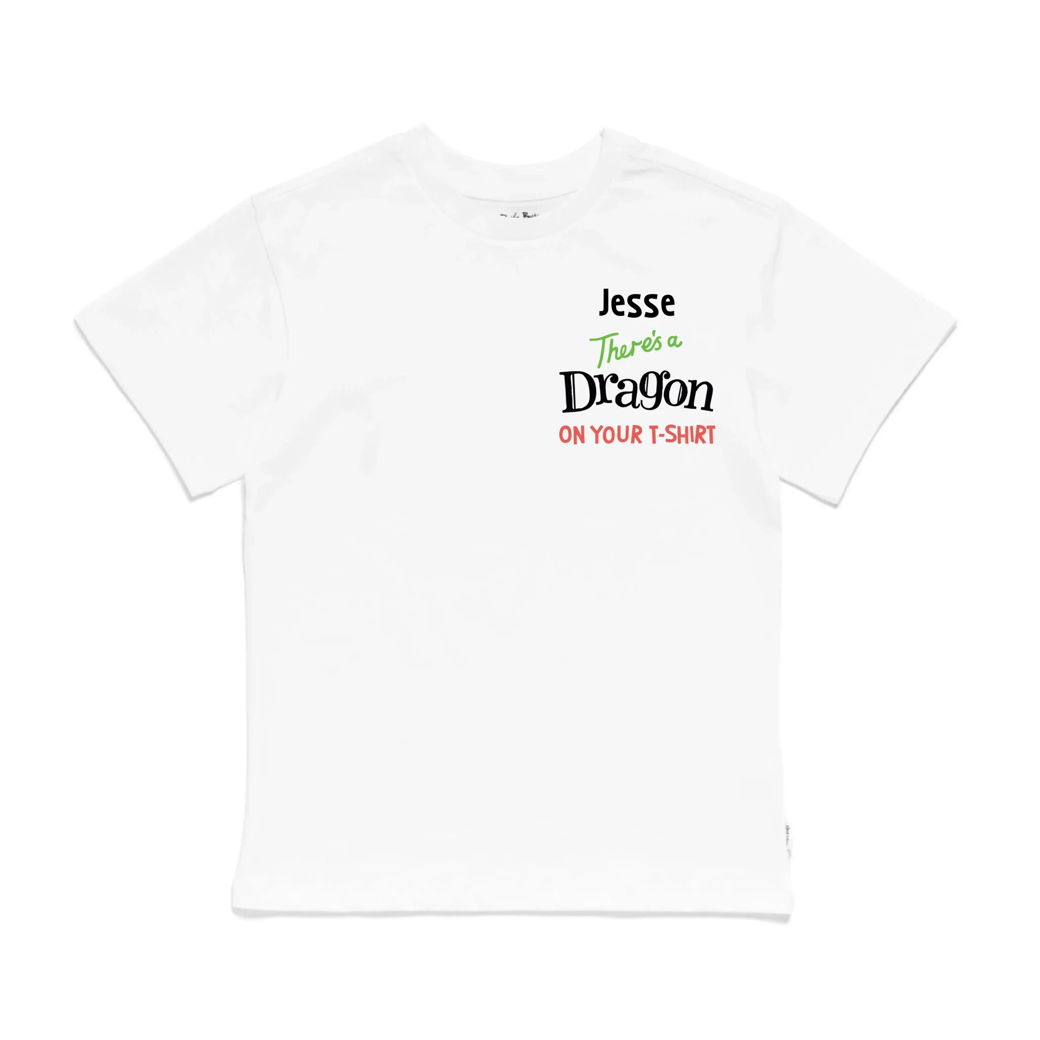 Personalised There's a Dragon on Your T-Shirt Kids' T-Shirt - Image 10