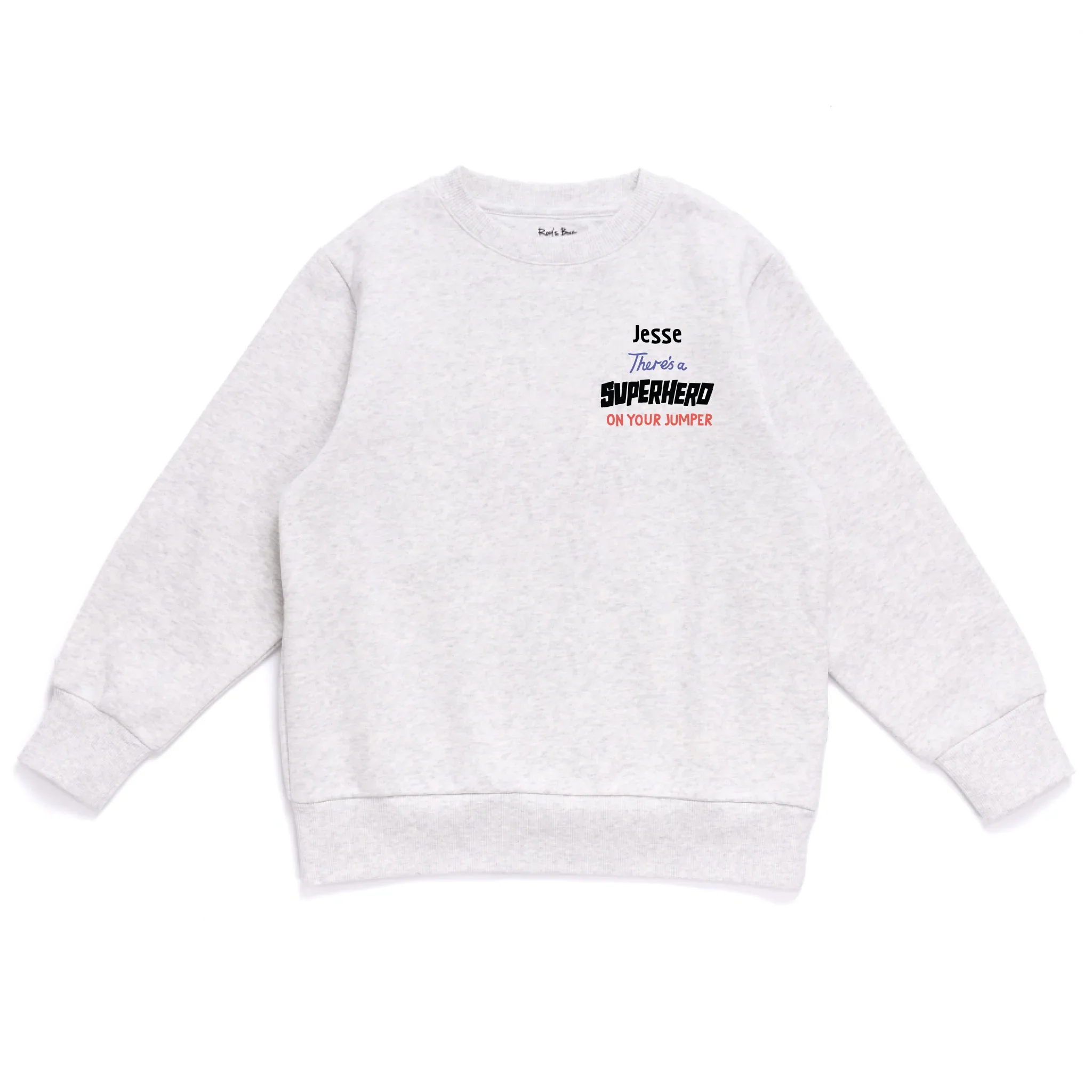 Personalised There's a Superhero on Your Kids' Sweatshirt - Image 10