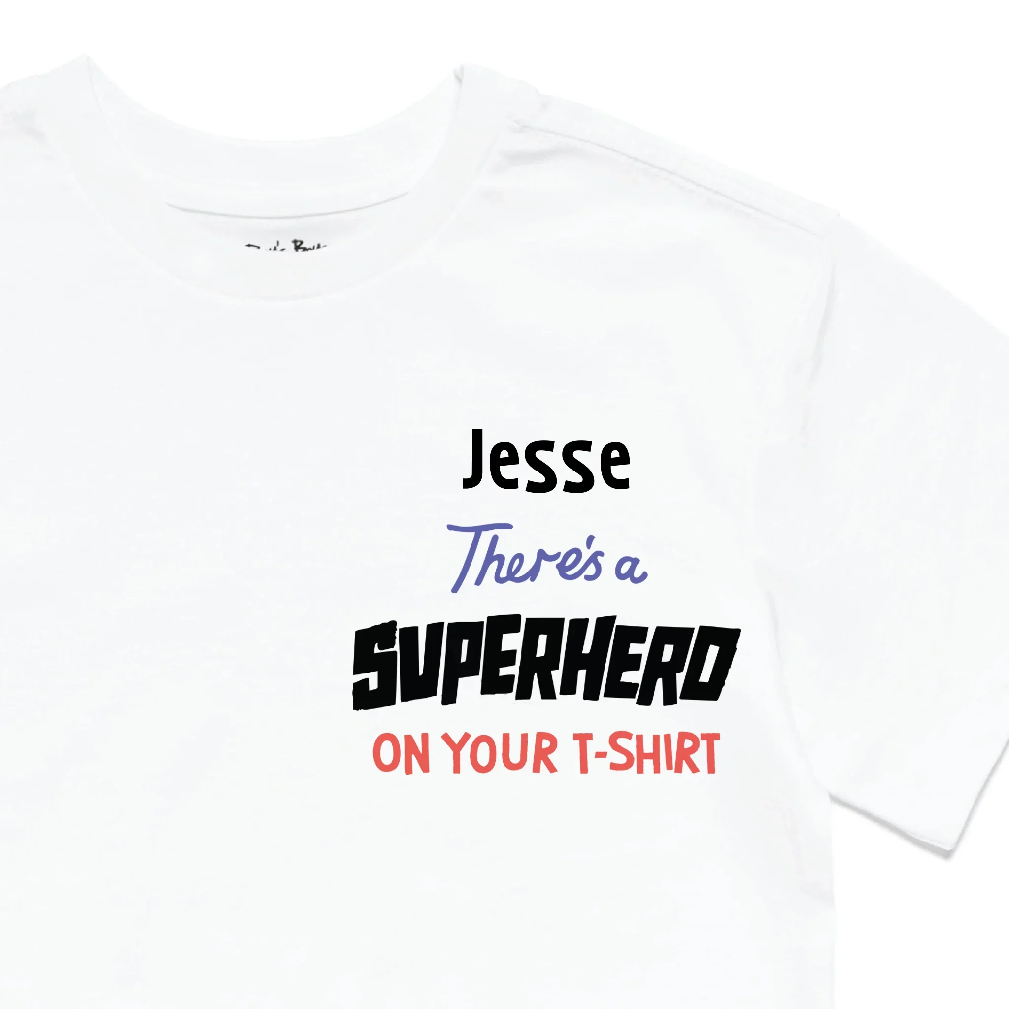 Personalised There's a Superhero on Your T-Shirt Kids' T-Shirt - Image 17