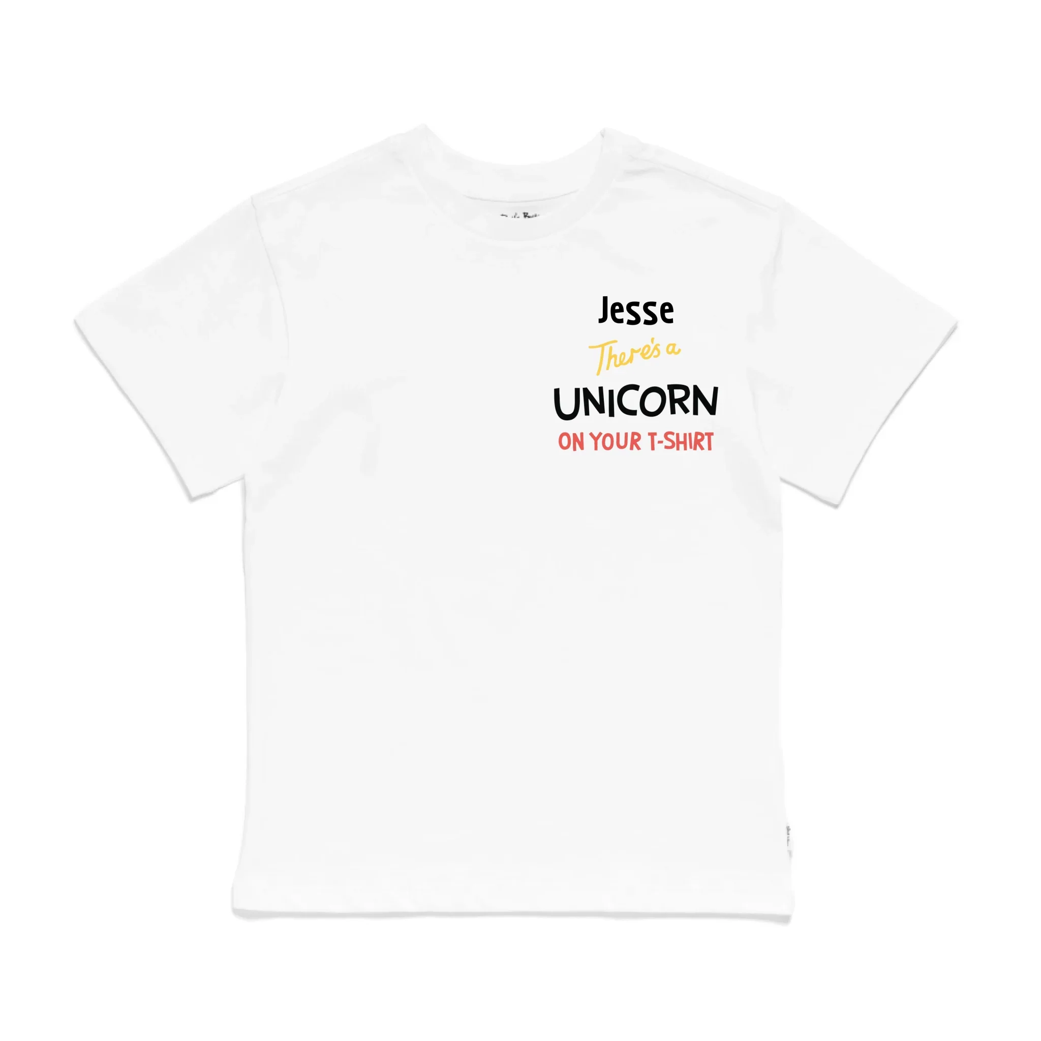 Personalised There's a Unicorn on Your T-Shirt Kids' T-Shirt - Image 4