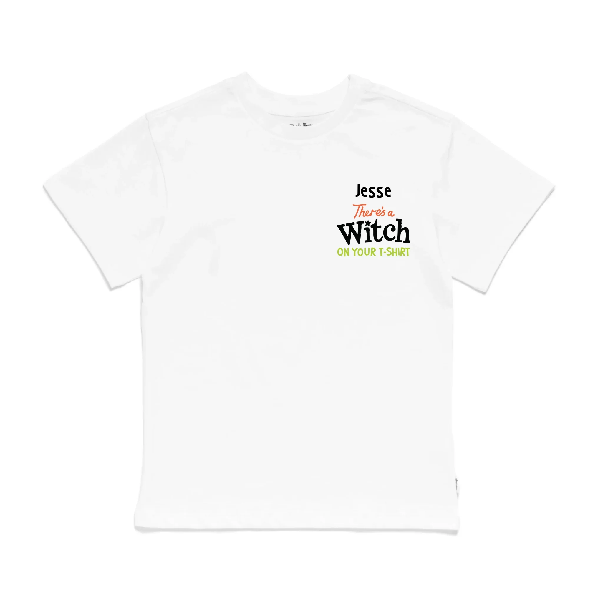 Personalised There's a Witch on Your T-Shirt Kids' T-Shirt - Image 19