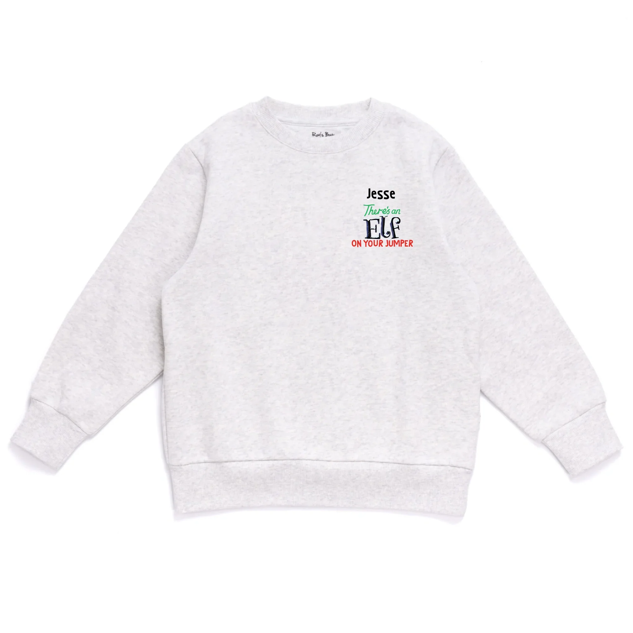 Personalised There's an Elf on Your Kids' Sweatshirt - Image 10